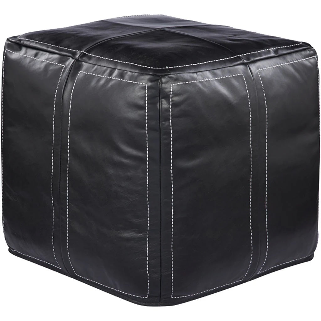 Black Poufs