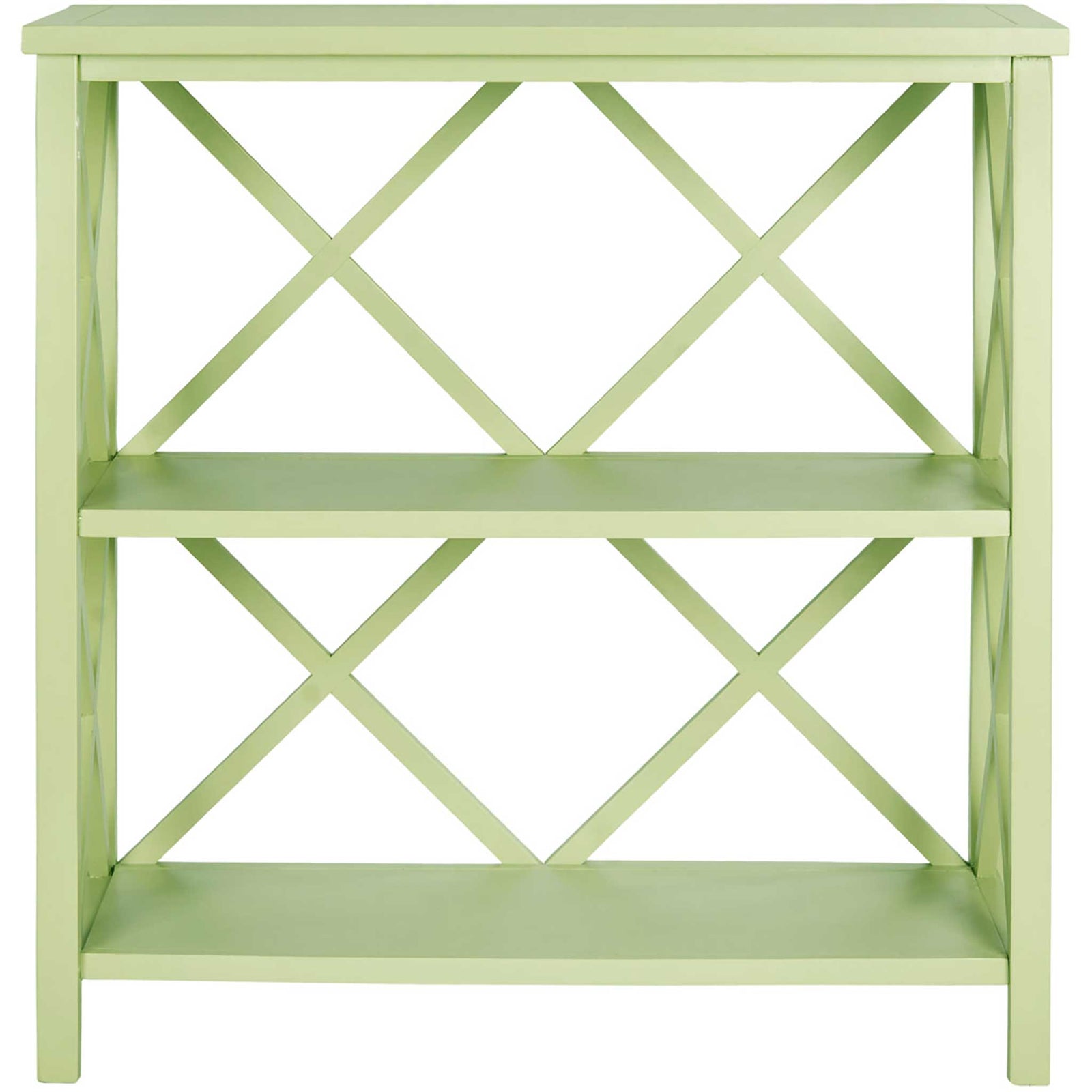 Green Bookshelves & Bookcases