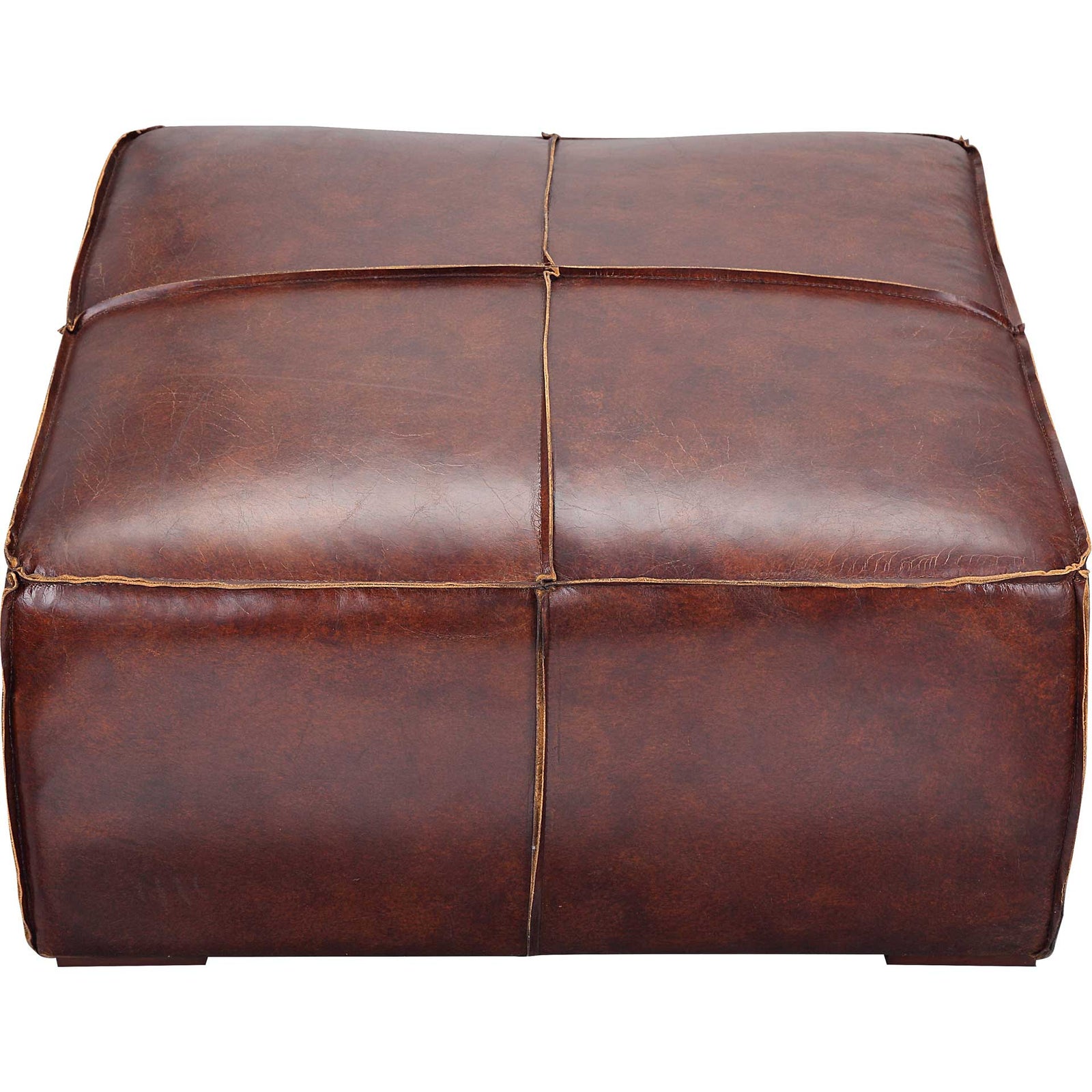 Leather Ottomans