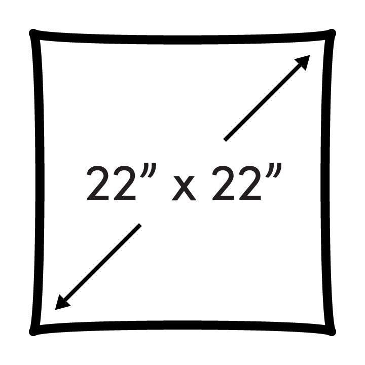 22" x 22" Throw Pillows
