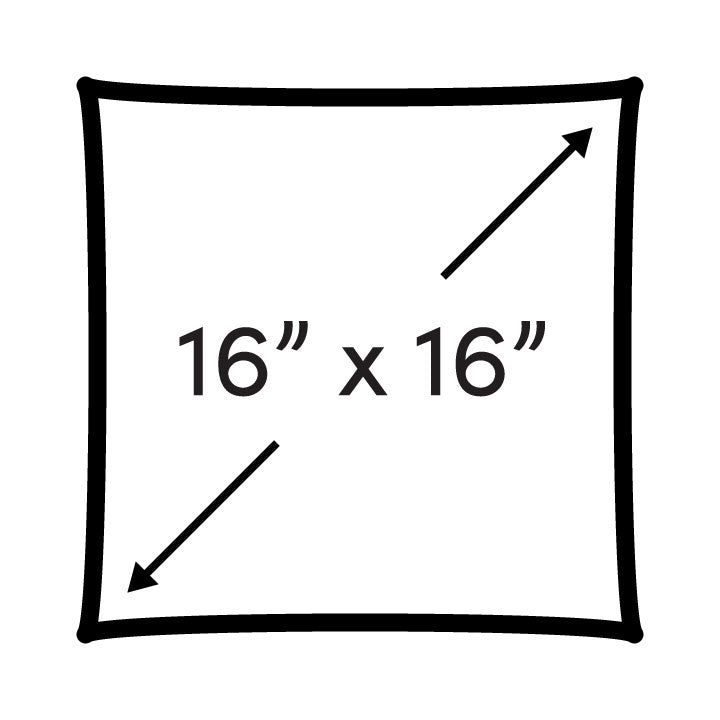 16" x 16" Throw Pillows & Petite Cushions