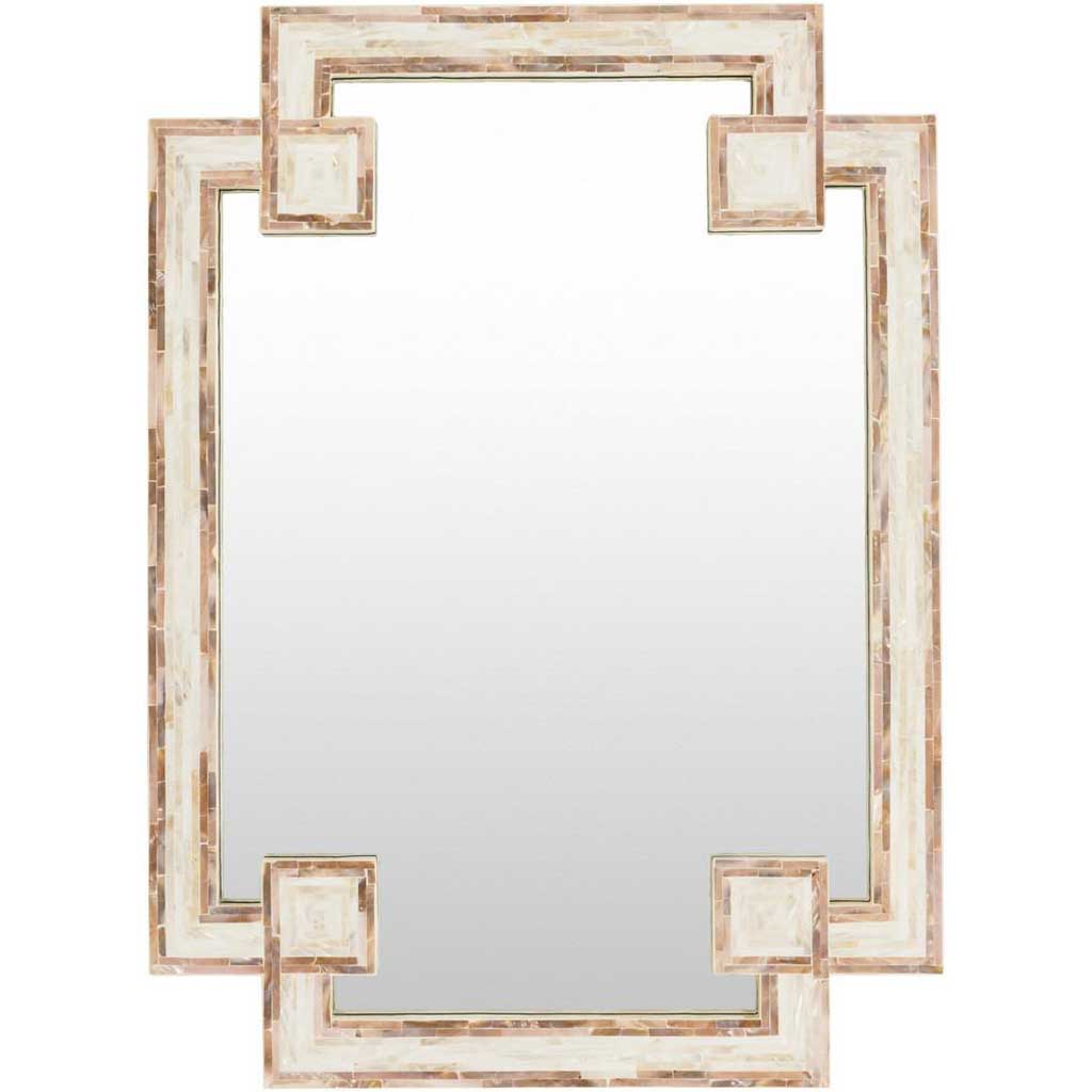 Bone Inlay & Shell Wall Mirrors