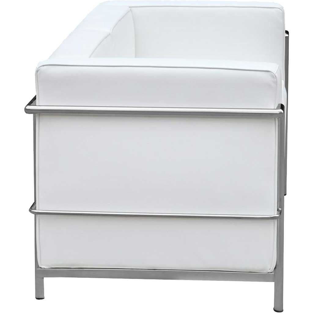 Grandeur Loveseat White