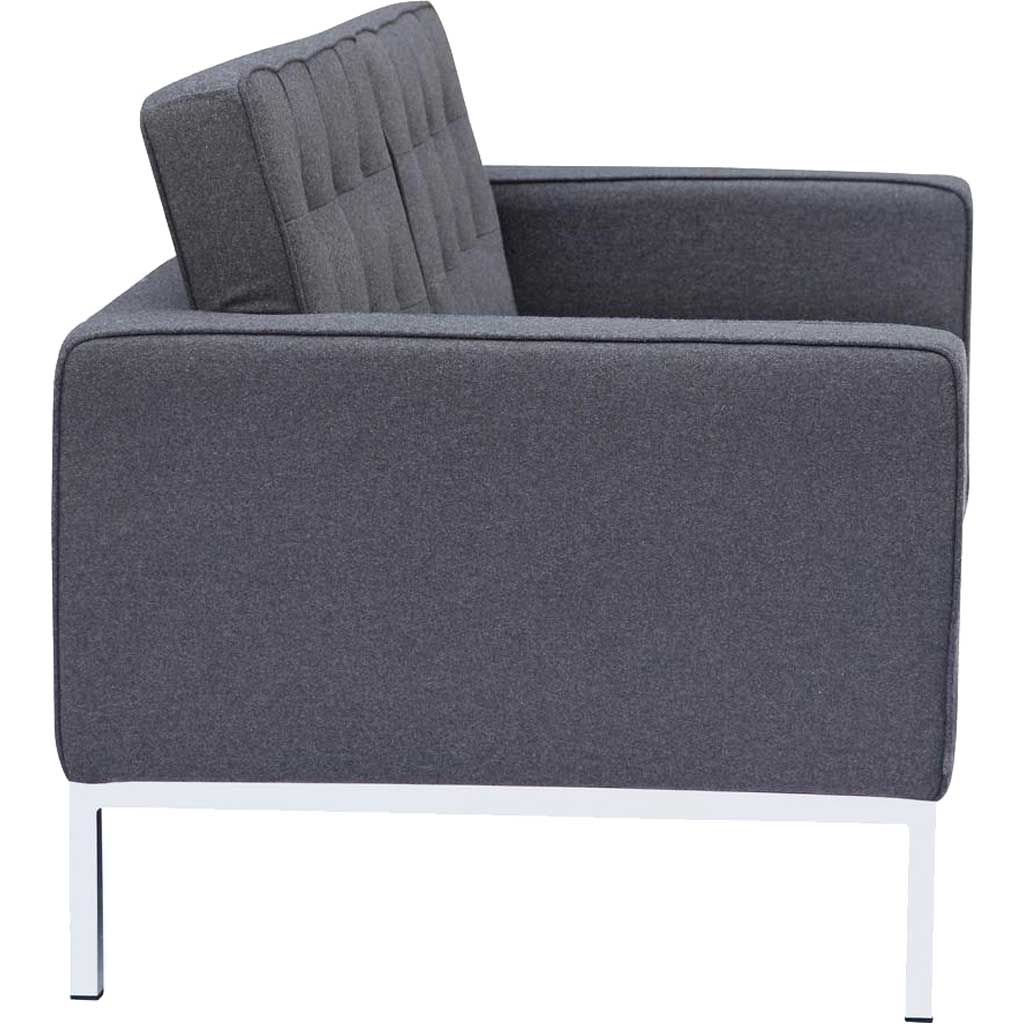 Belmont Loveseat in Wool Gray