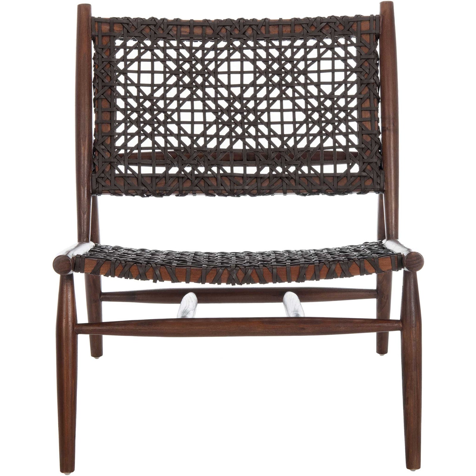 Baize Accent Chair Brown