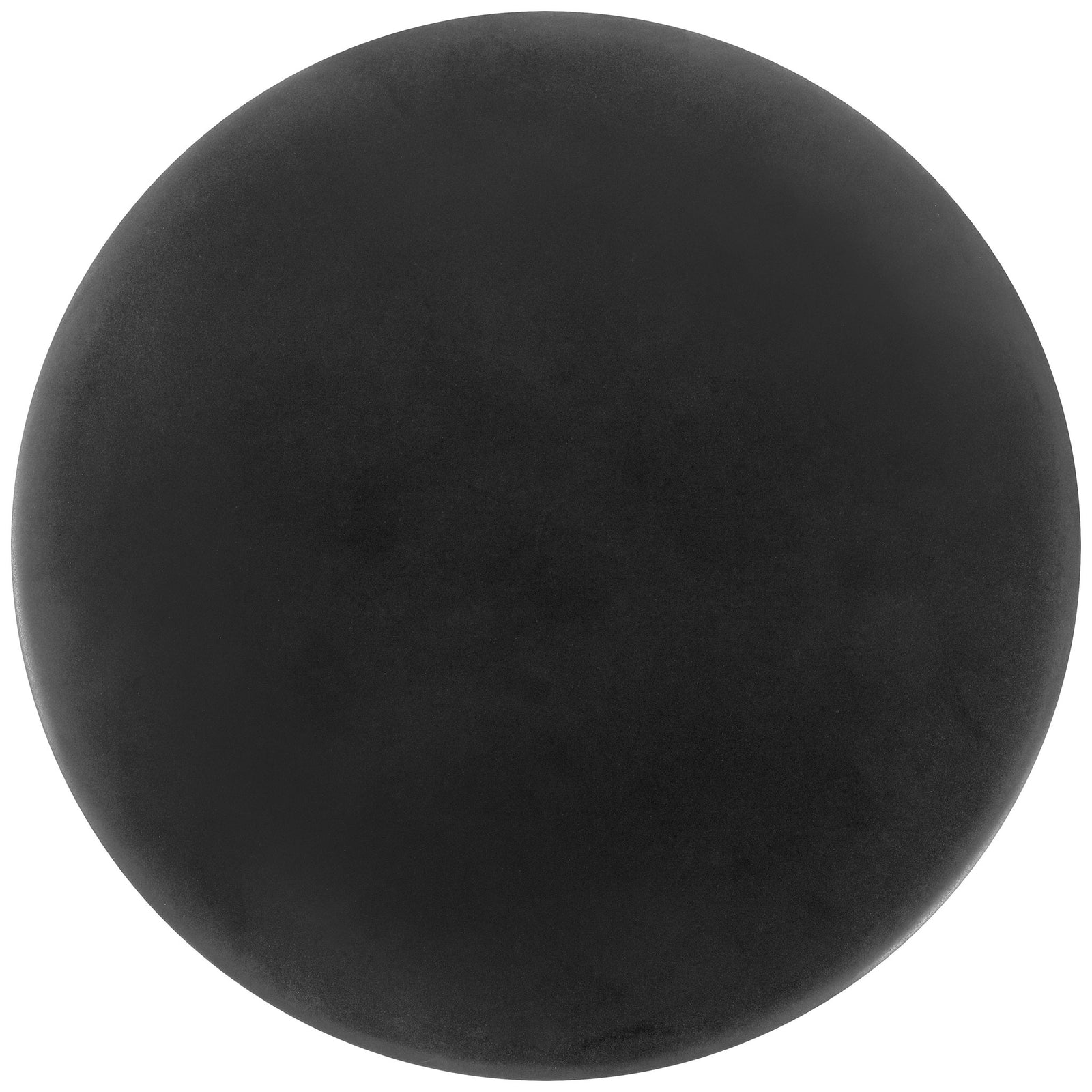 Smooth, round ceramic seat offers a versatile matte black surface || ACS4593A || top_studio