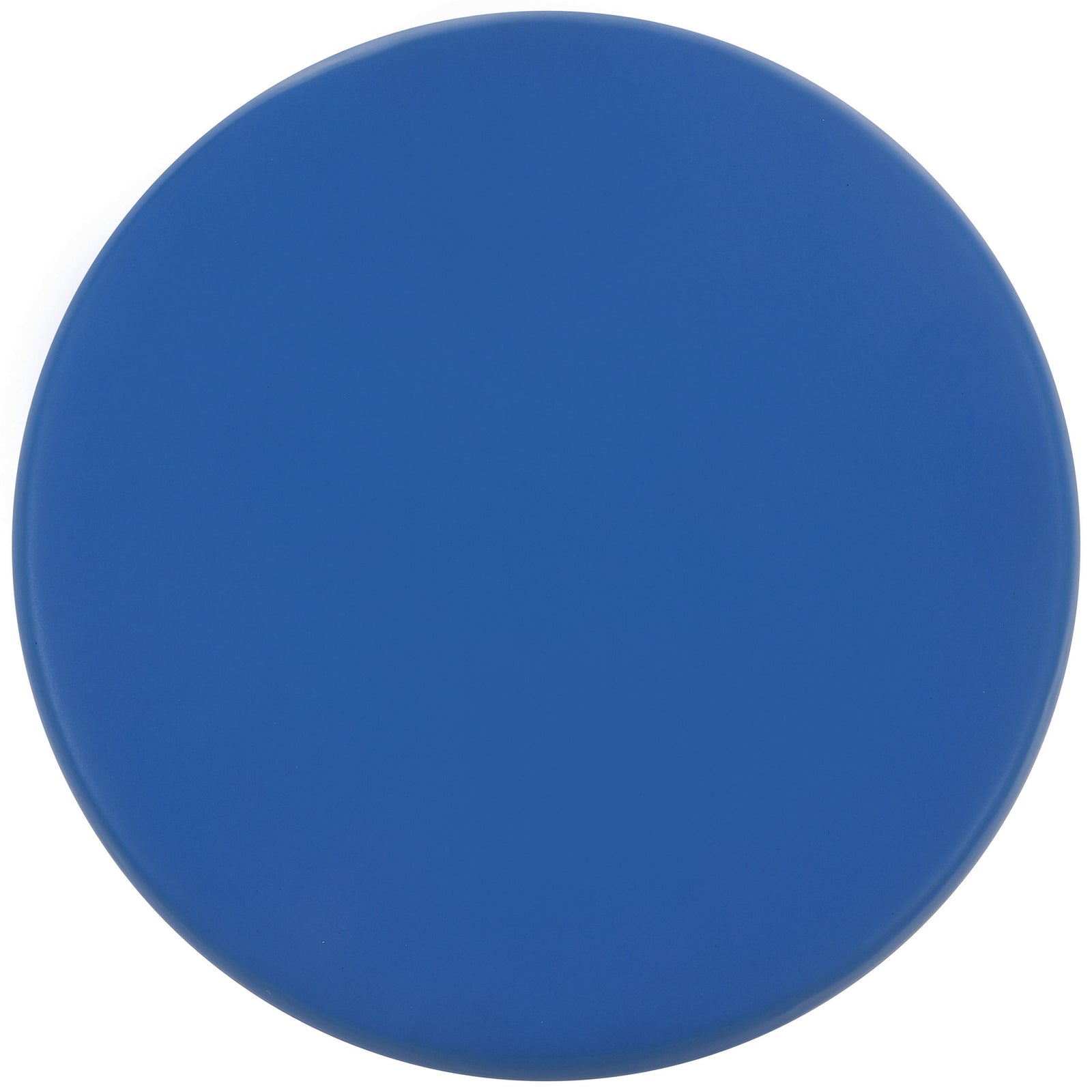 Smooth circular top brings vivid cobalt blue color to the ceramic garden stool || ACS4603D || top_studio