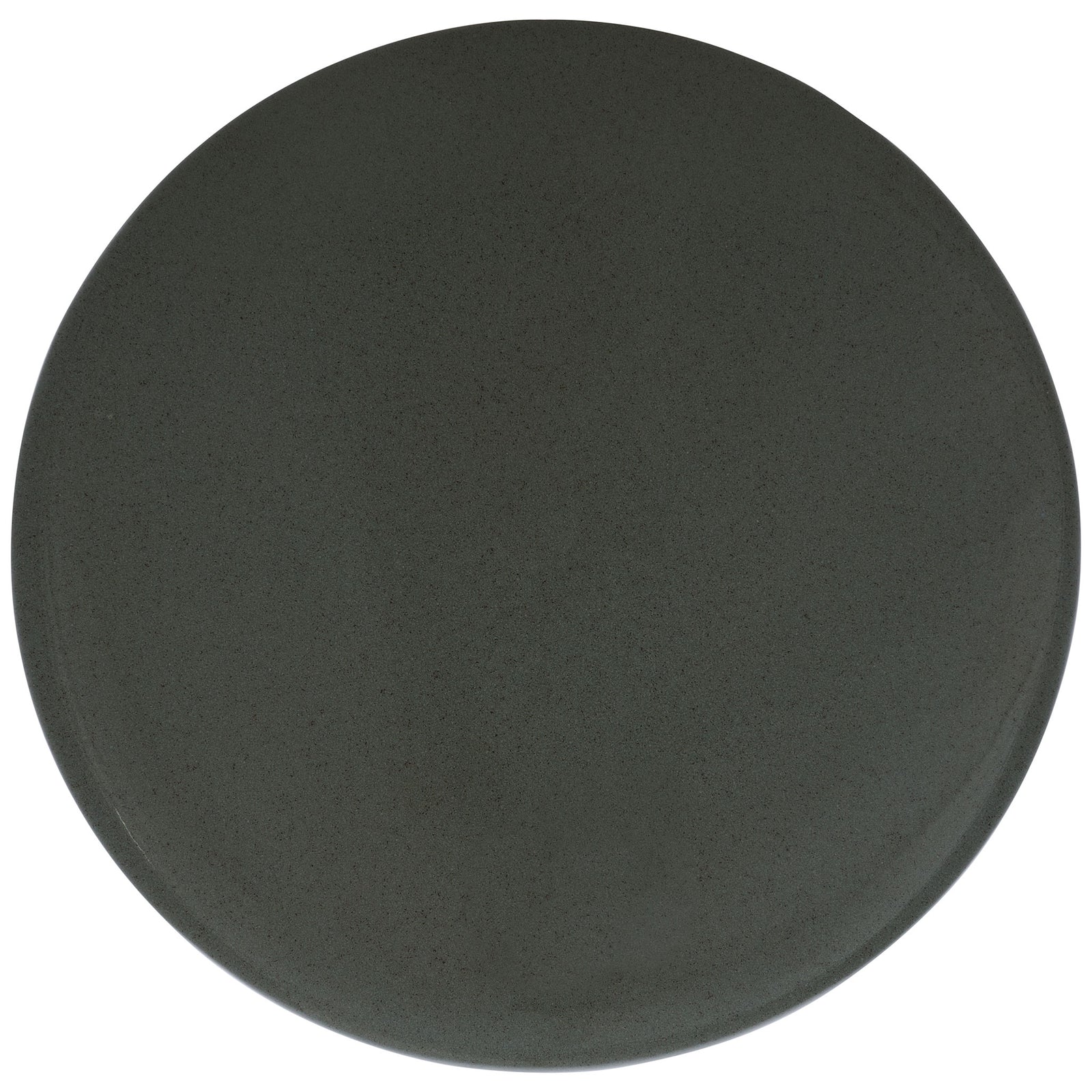 A smooth circular seat in muted green offers room for decor or a place to perch. || ACS4611C || top_studio