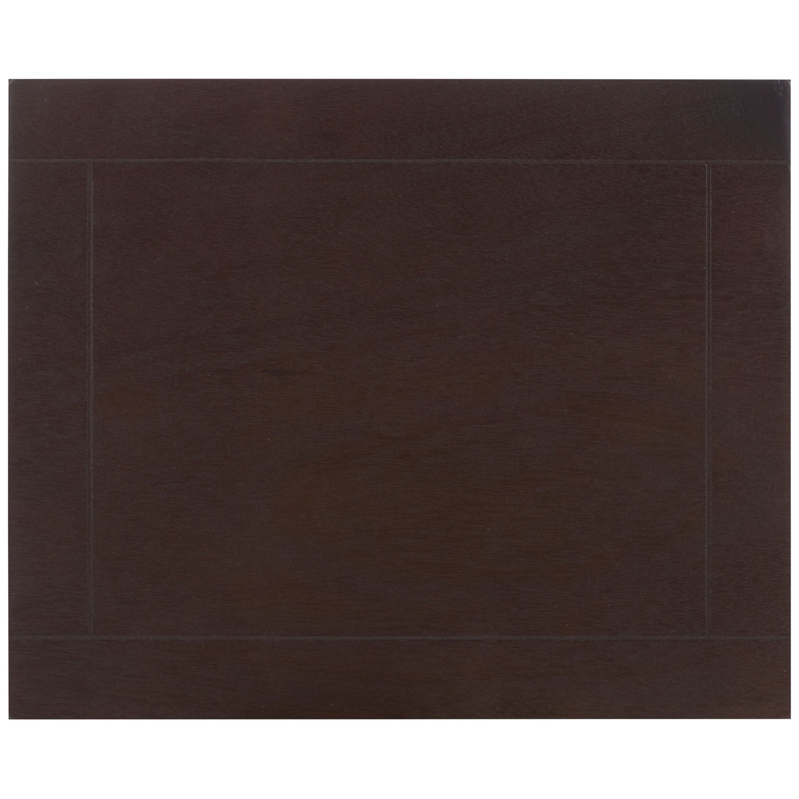 A rich brown tabletop offers a smooth surface with subtle inset detailing. || AMH5700H || top_studio