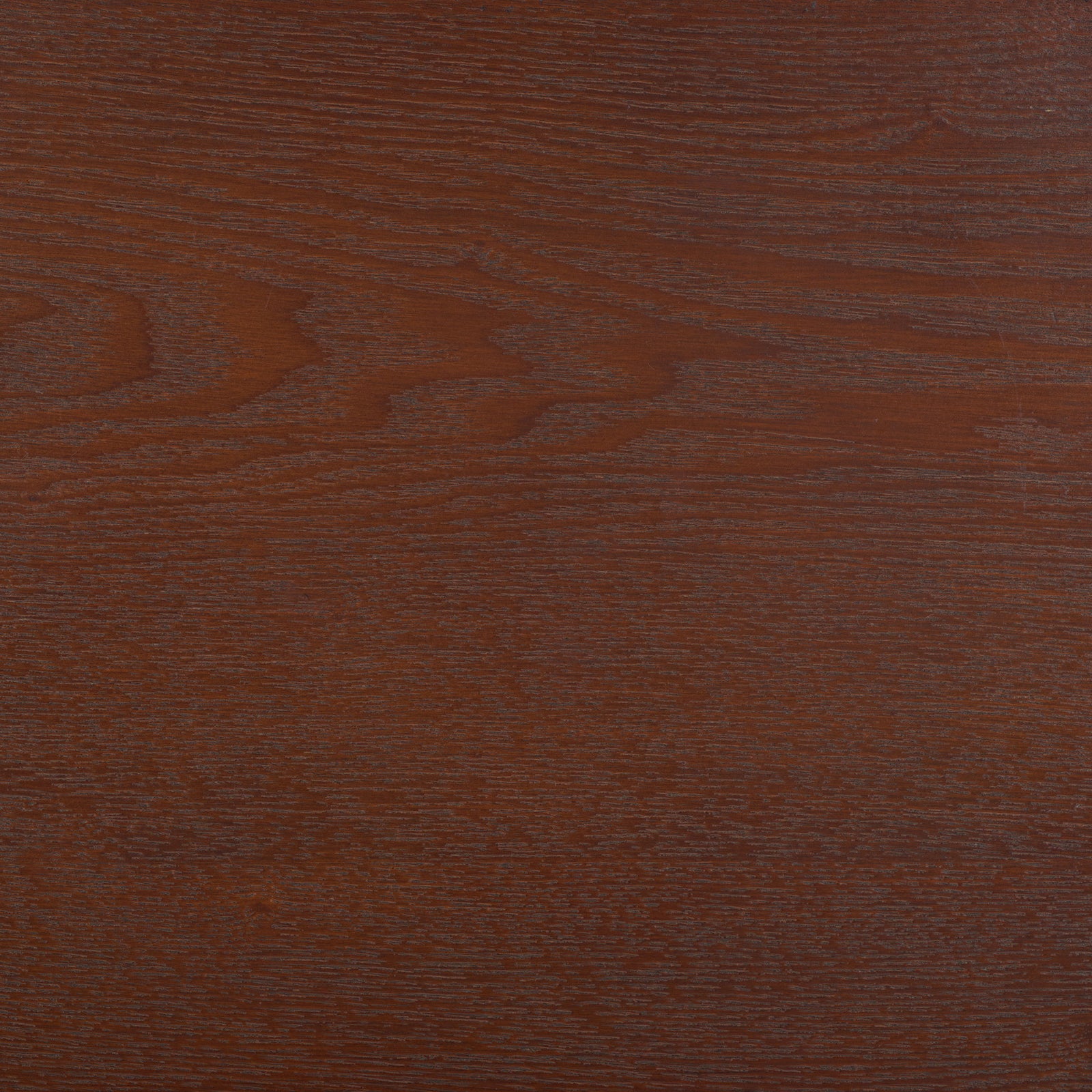 Dark teak-toned wood grain lends warmth and depth to the smooth finish. || AMH6511A || swatch_studio