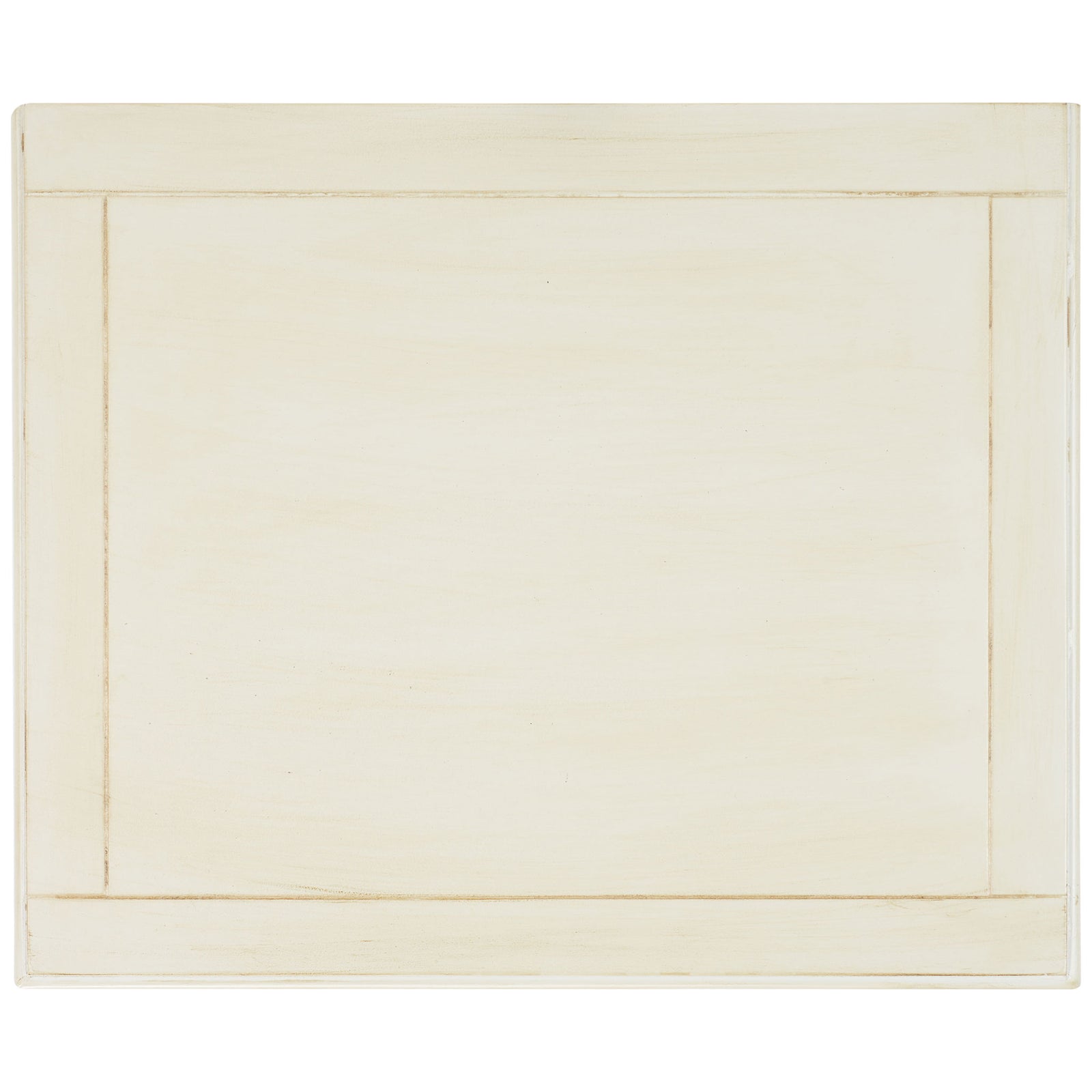 Cream tabletop with a spacious inset center and subtle edge detailing || AMH6627D || top_studio