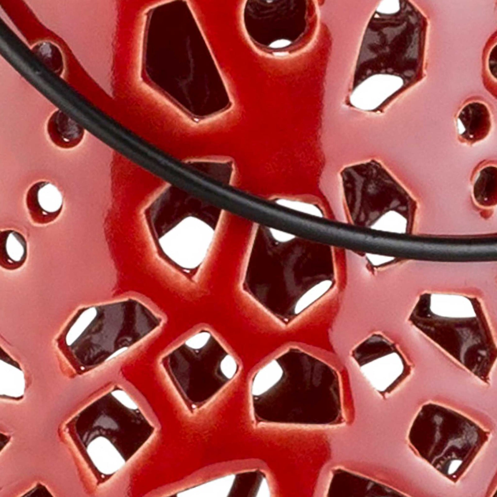 Avery Ceramic Lantern Terracotta