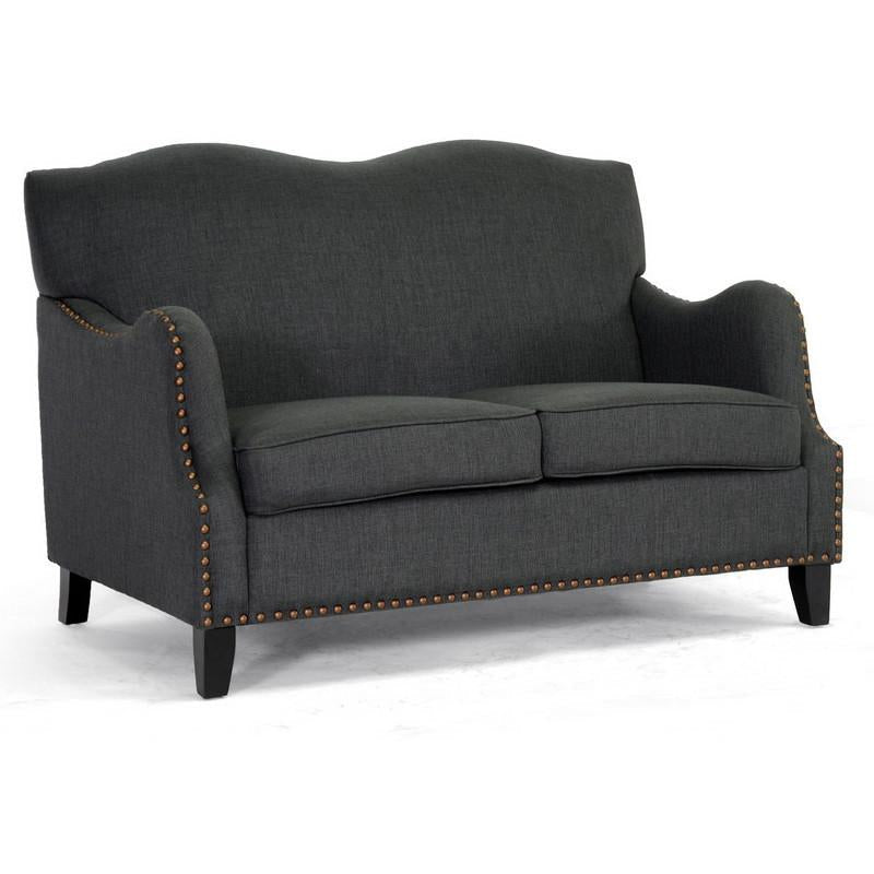 Pensive Loveseat Dark Gray