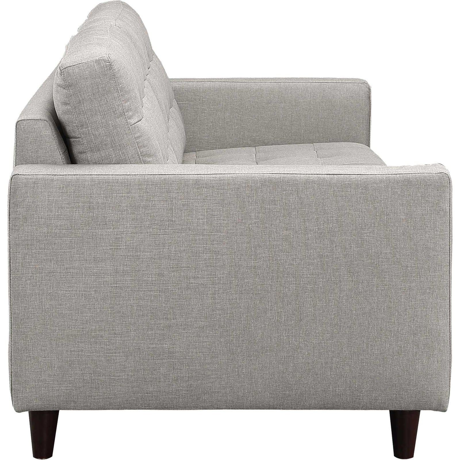 Era Upholstered Sofa Light Gray