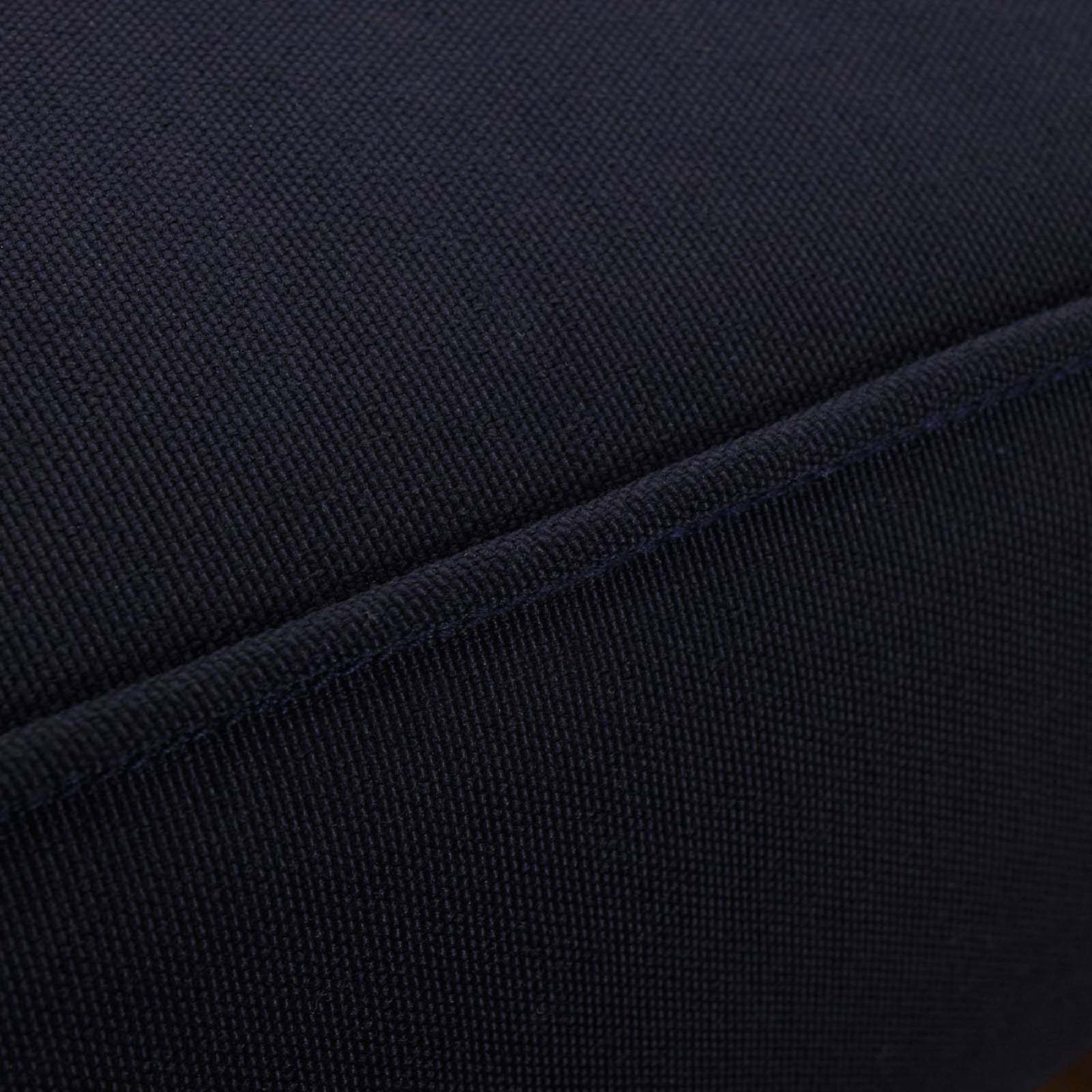Textured navy outdoor cushion fabric with subtle woven pattern for a modern look || EEI-1151-NAT-NAV-SET || swatch_studio