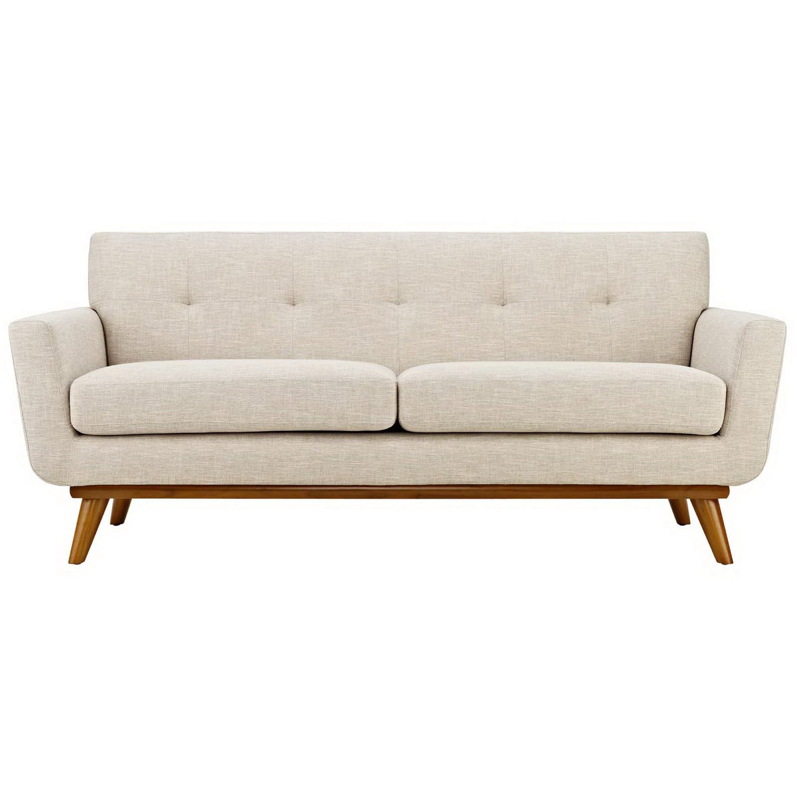 Englewood Upholstered Loveseat Beige