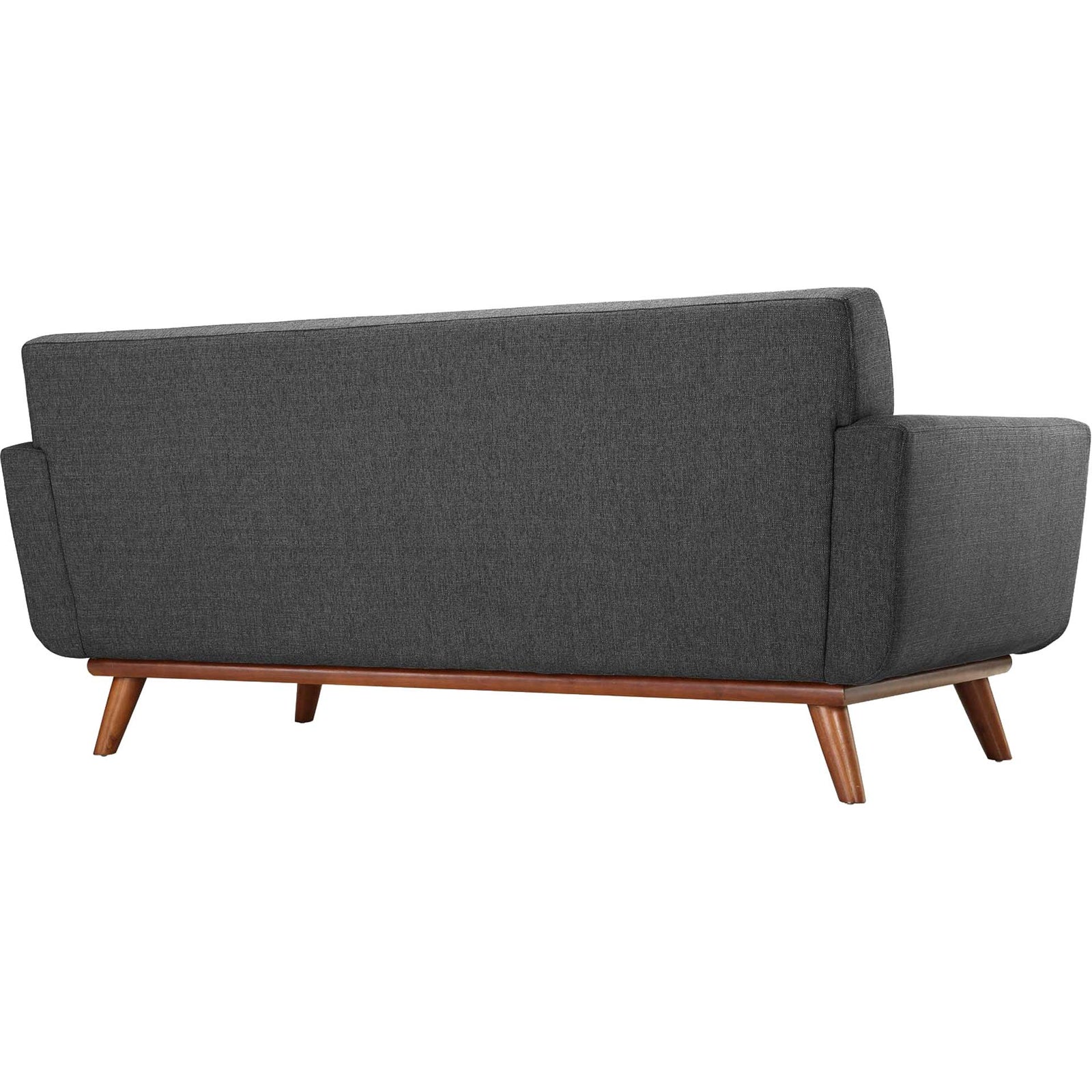 Emory Upholstered Loveseat Gray