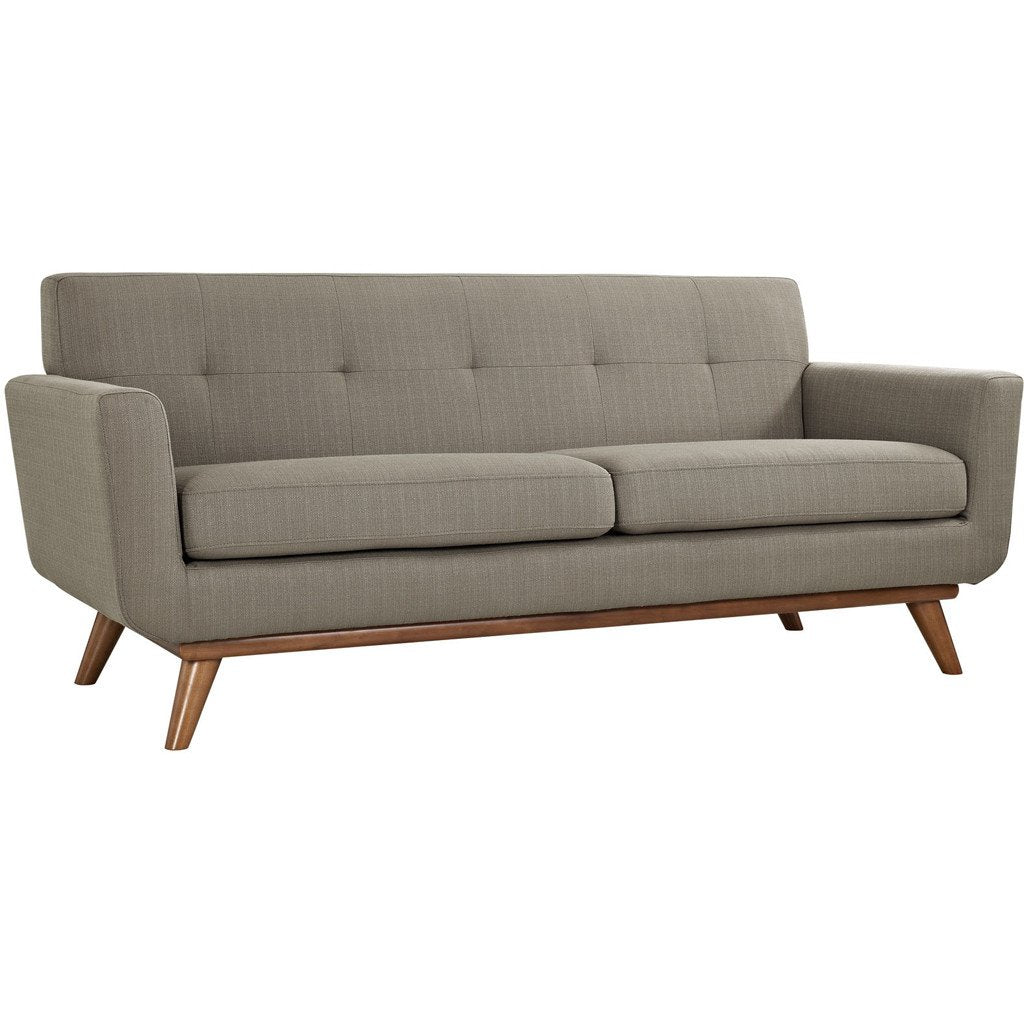 Emory Upholstered Loveseat Granite