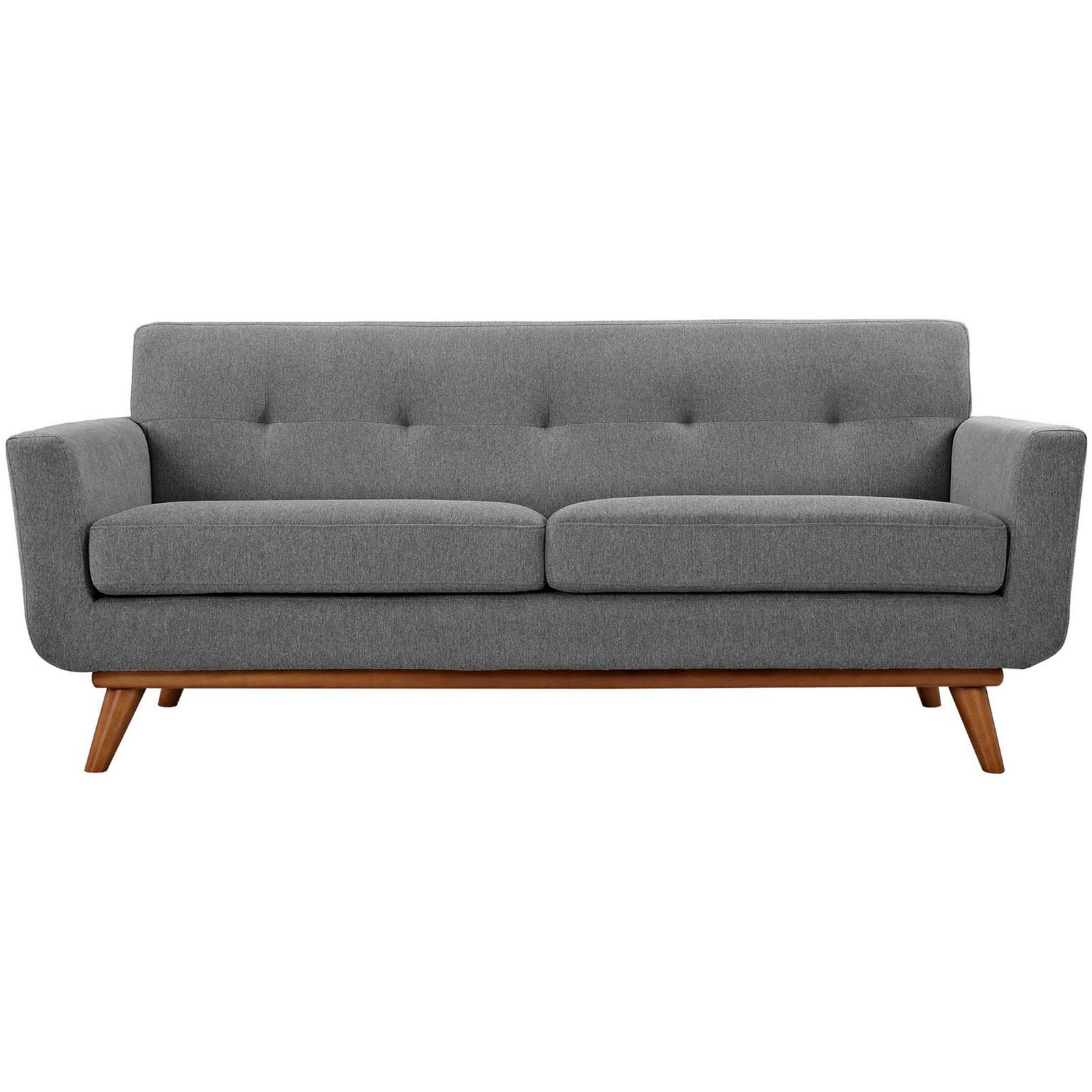 Englewood Upholstered Loveseat Expectation Gray