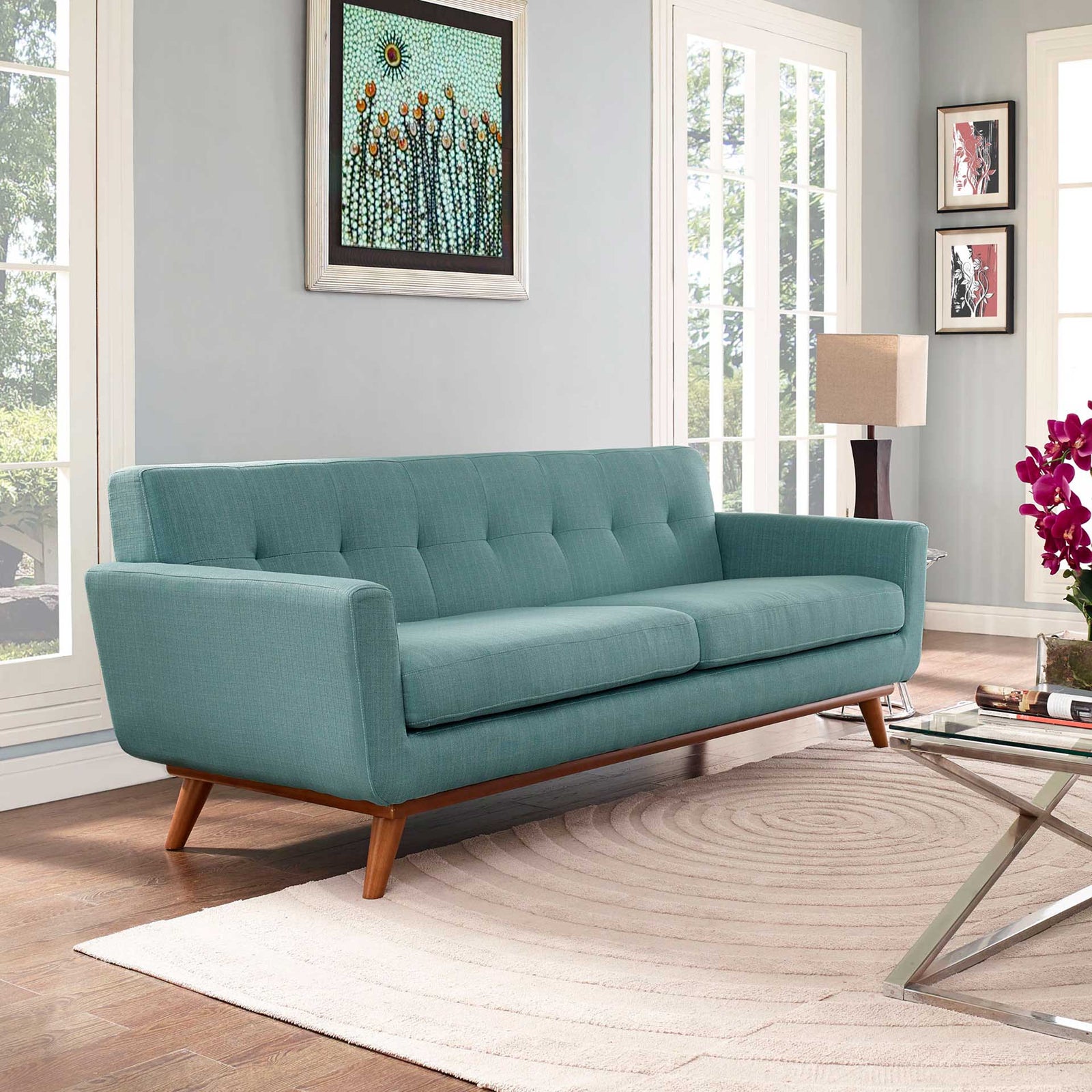 Emory Upholstered Sofa Laguna