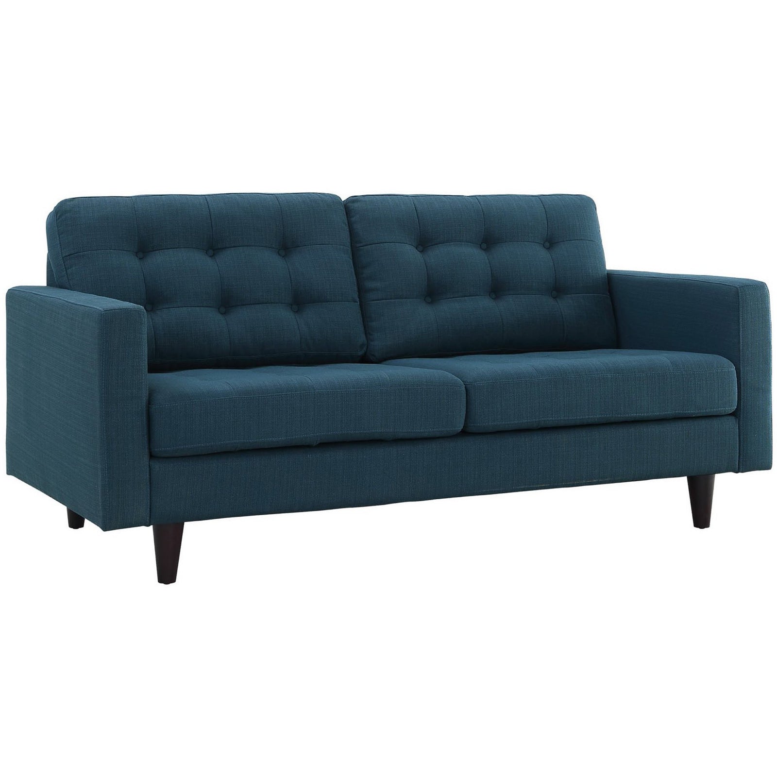 Era Upholstered Loveseat Azure