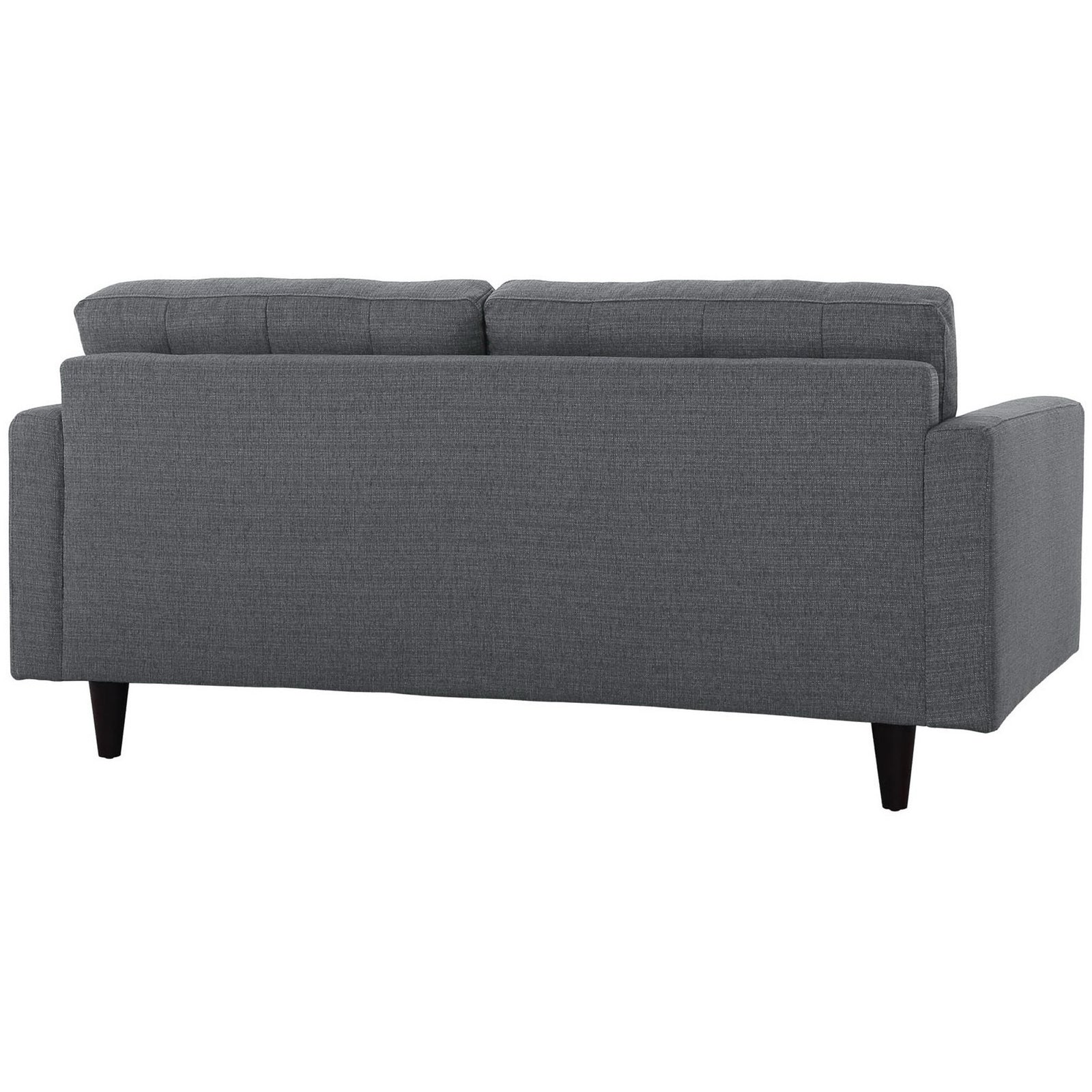 Emporia Upholstered Loveseat Gray