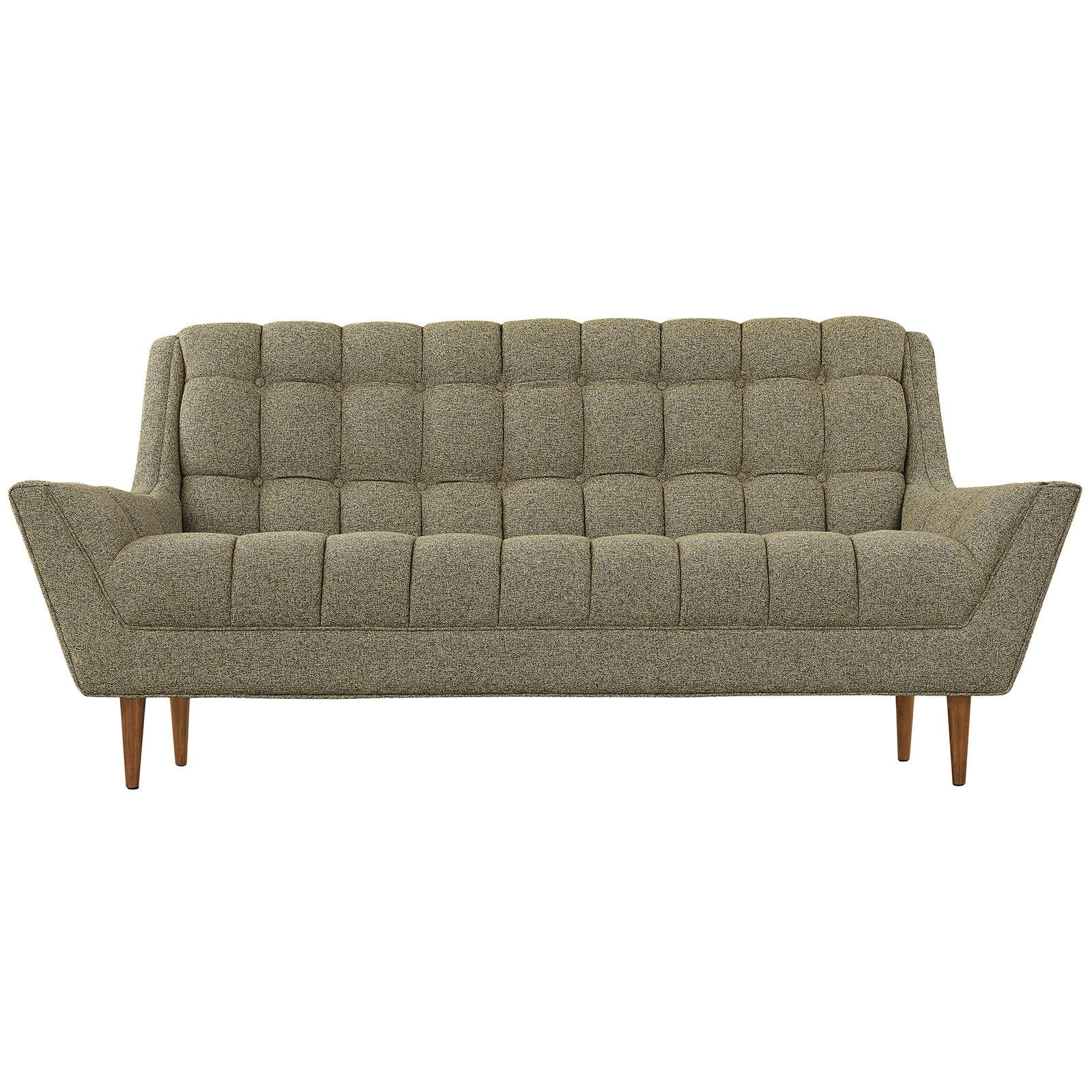 Reborn Fabric Loveseat Oatmeal