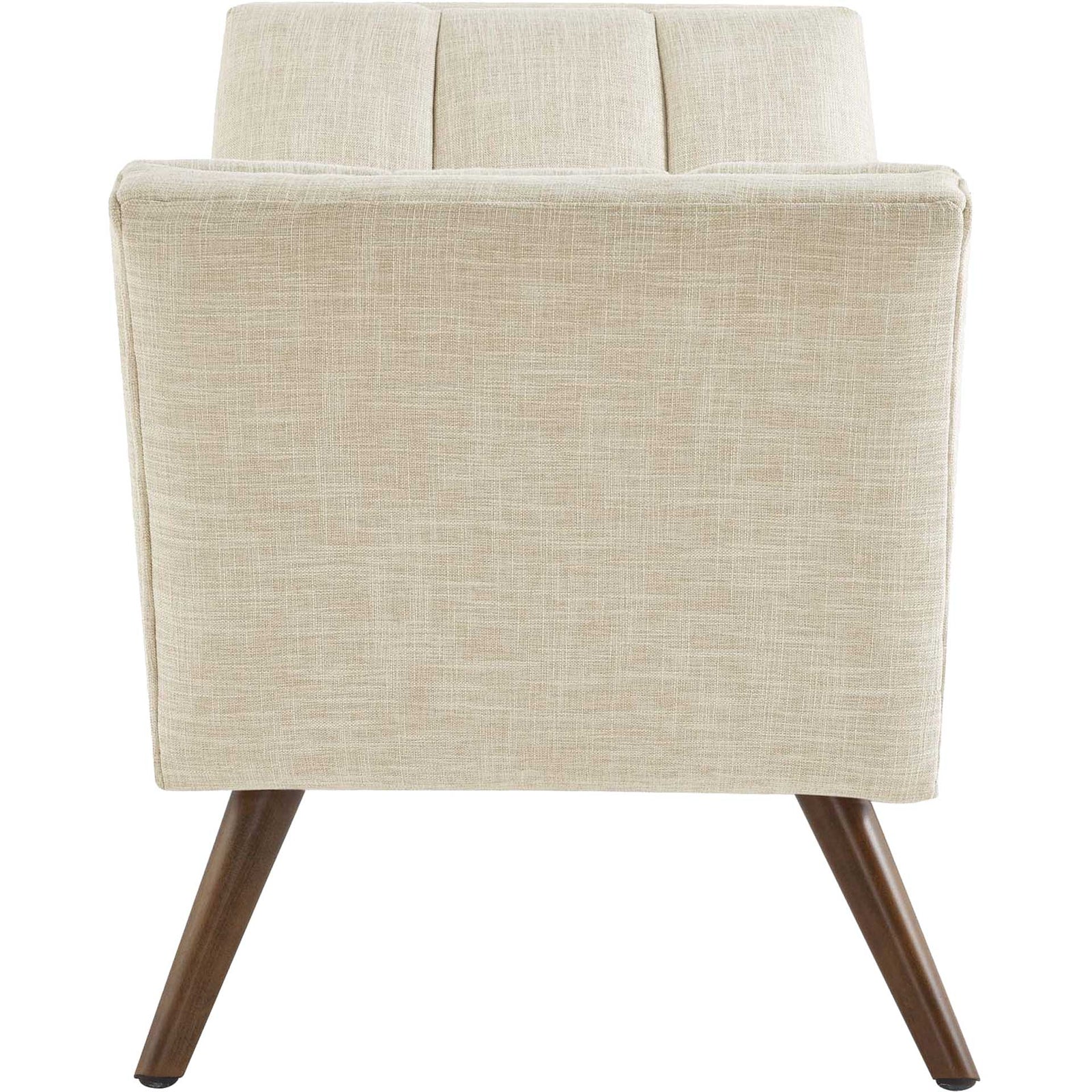 Reborn Fabric Short Ottoman Beige