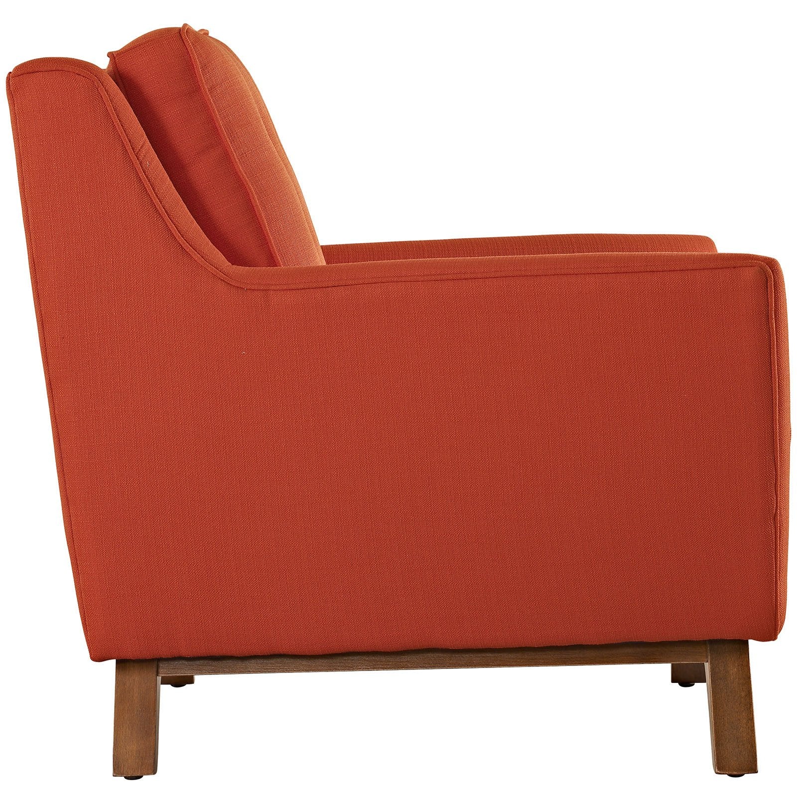 Beowulf Fabric Loveseat Atomic Red