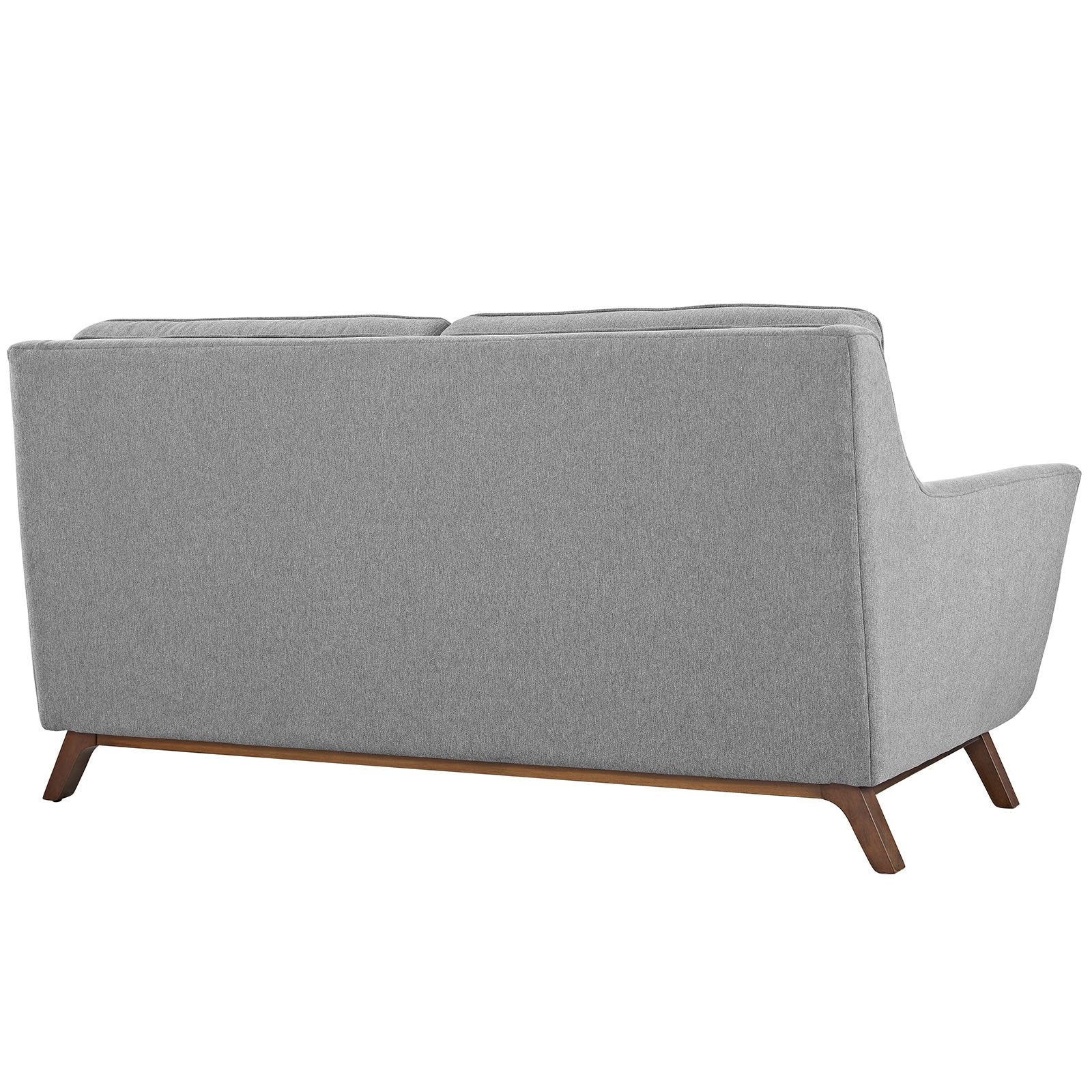 Beowulf Fabric Loveseat Expectation Gray