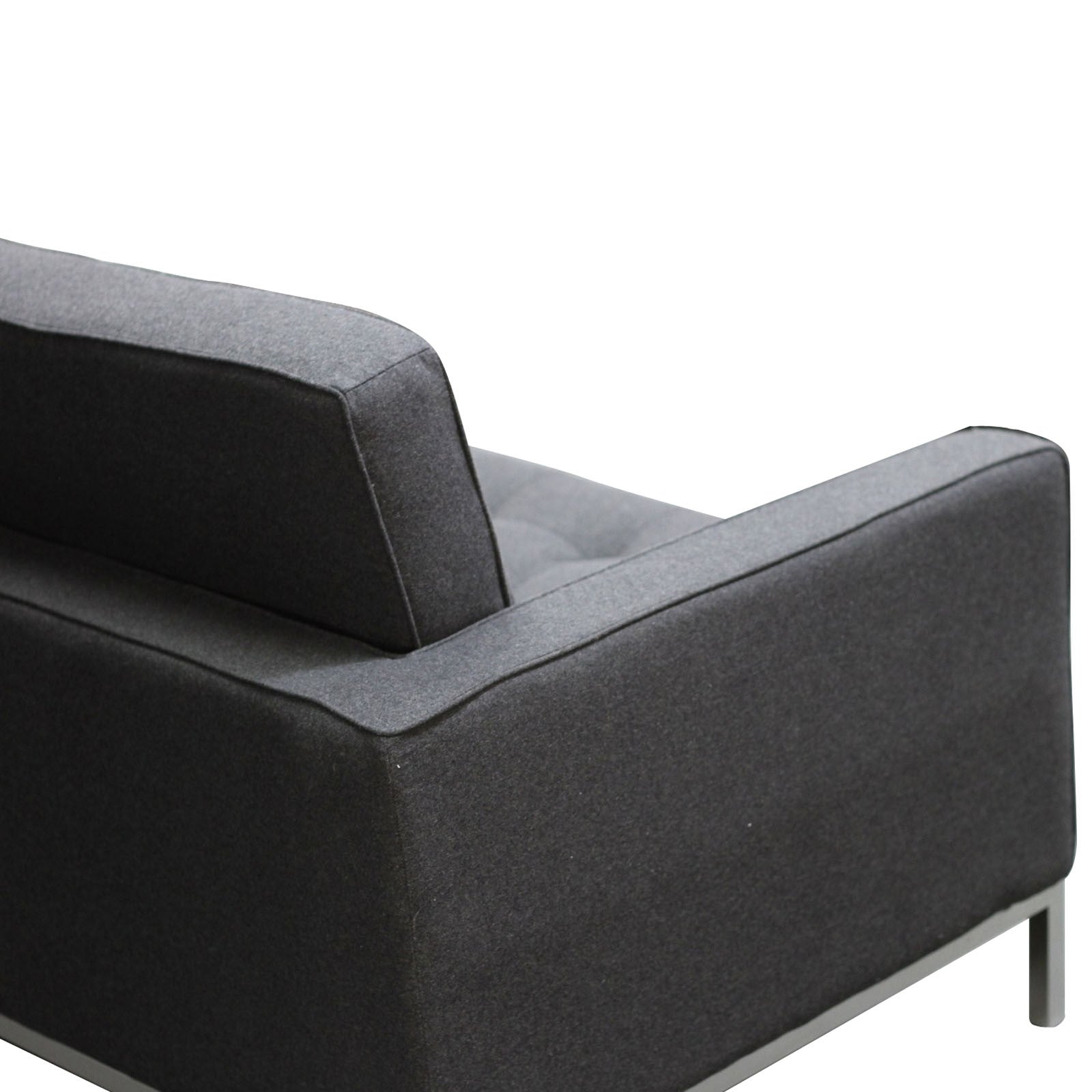 Lyte Wool Sofa Dark Gray