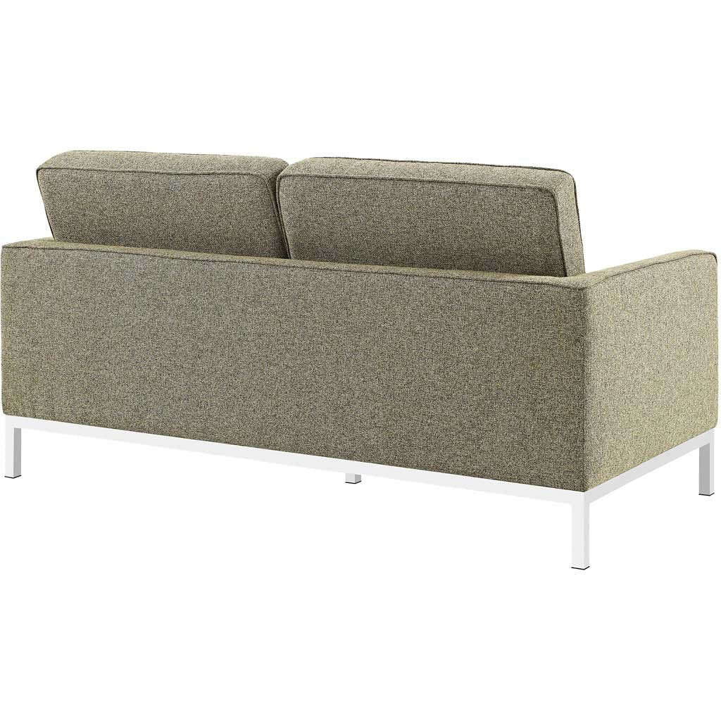 Lyte Fabric Loveseat Oatmeal