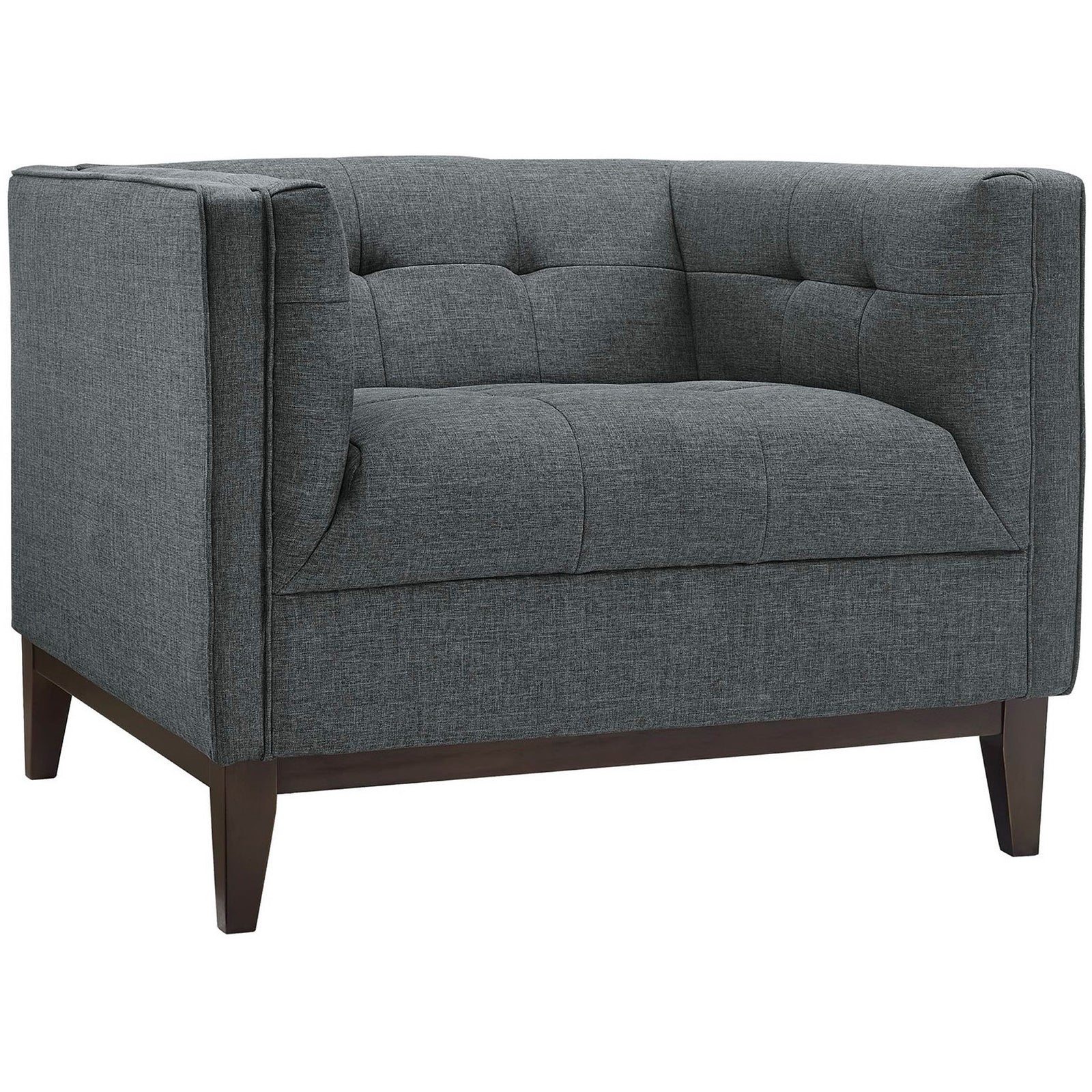 Servian Armchair Gray