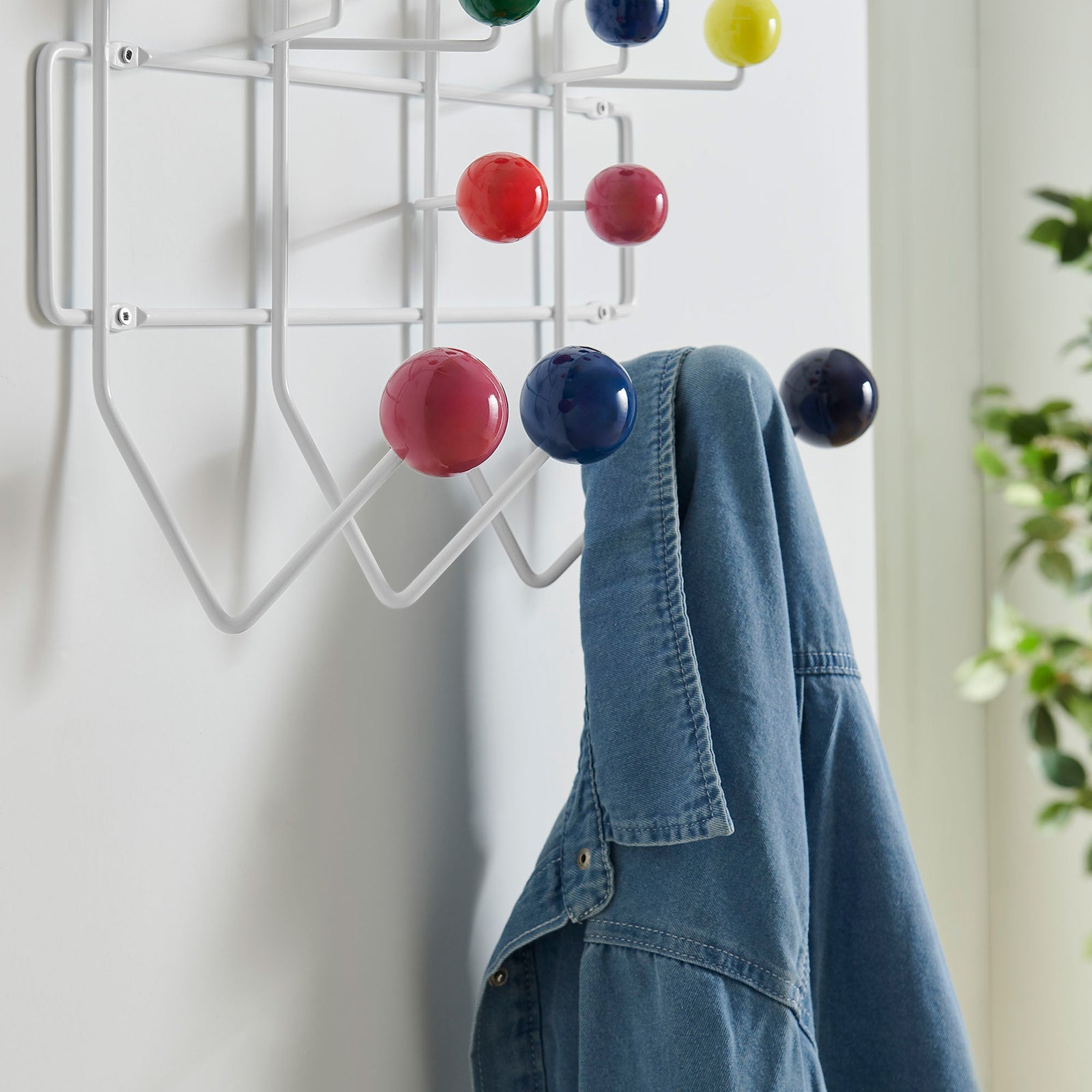 Gumball Coat Rack Multicolored