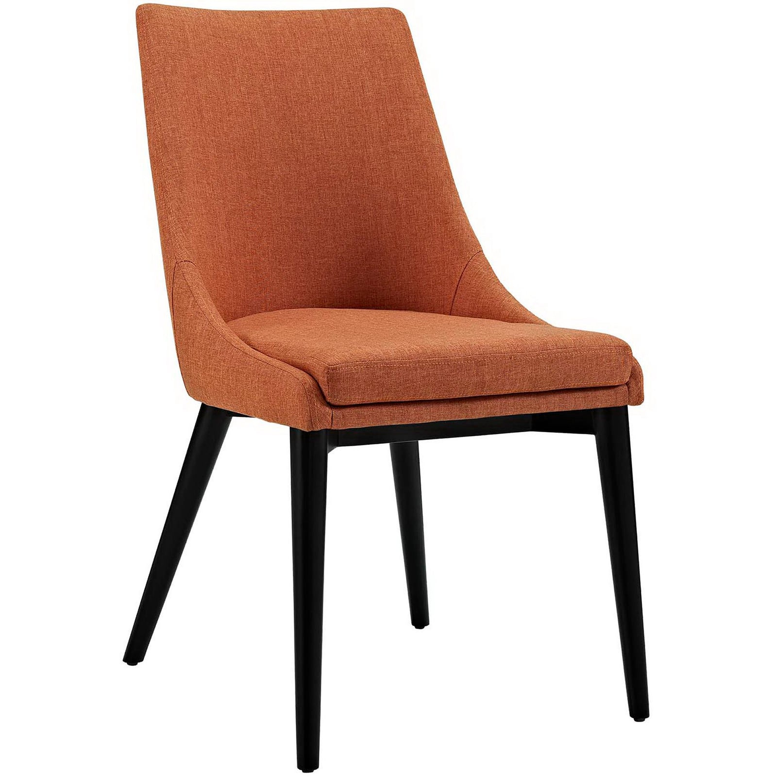 Victoria Fabric Dining Chair Orange