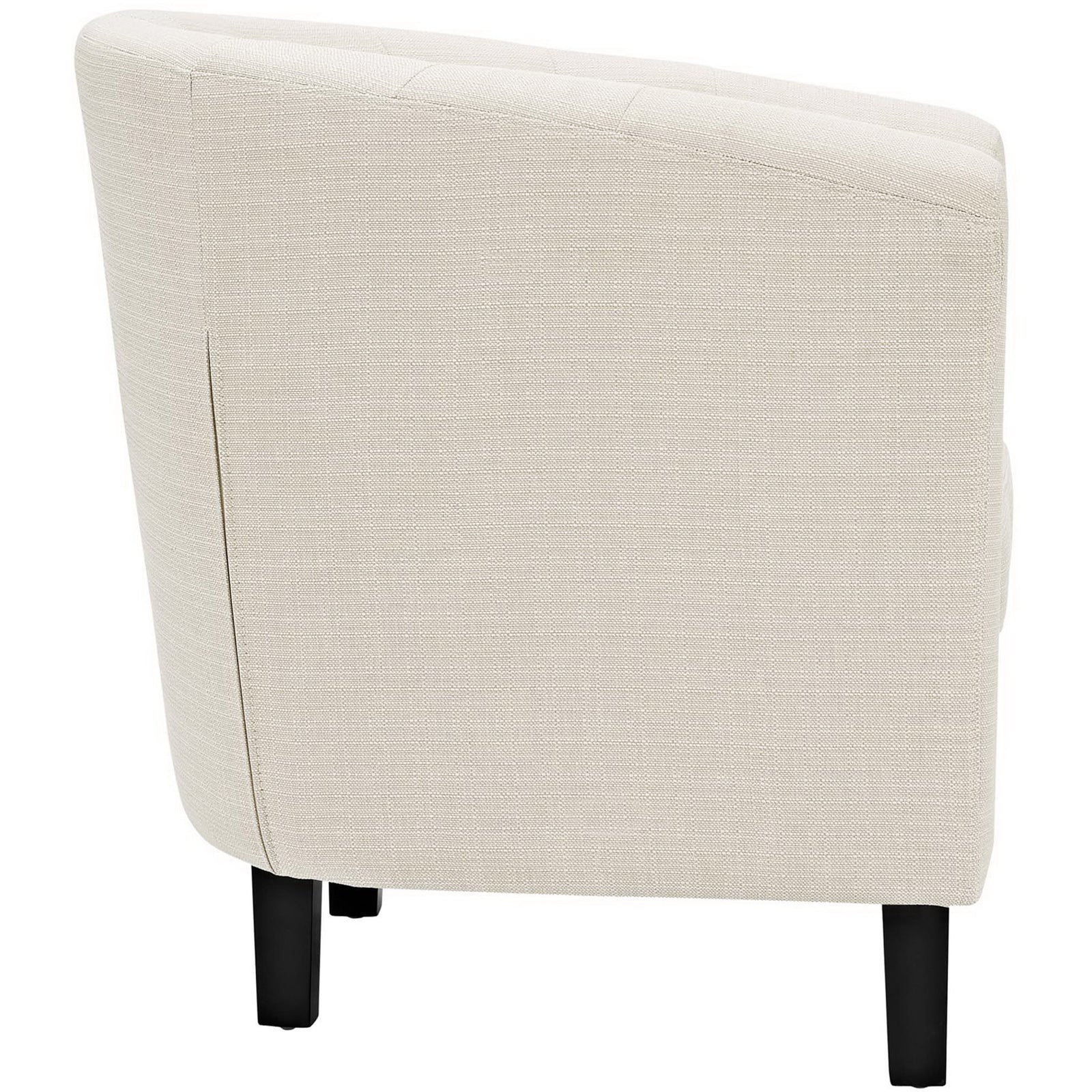 Prosser Upholstered Fabric Armchair Beige
