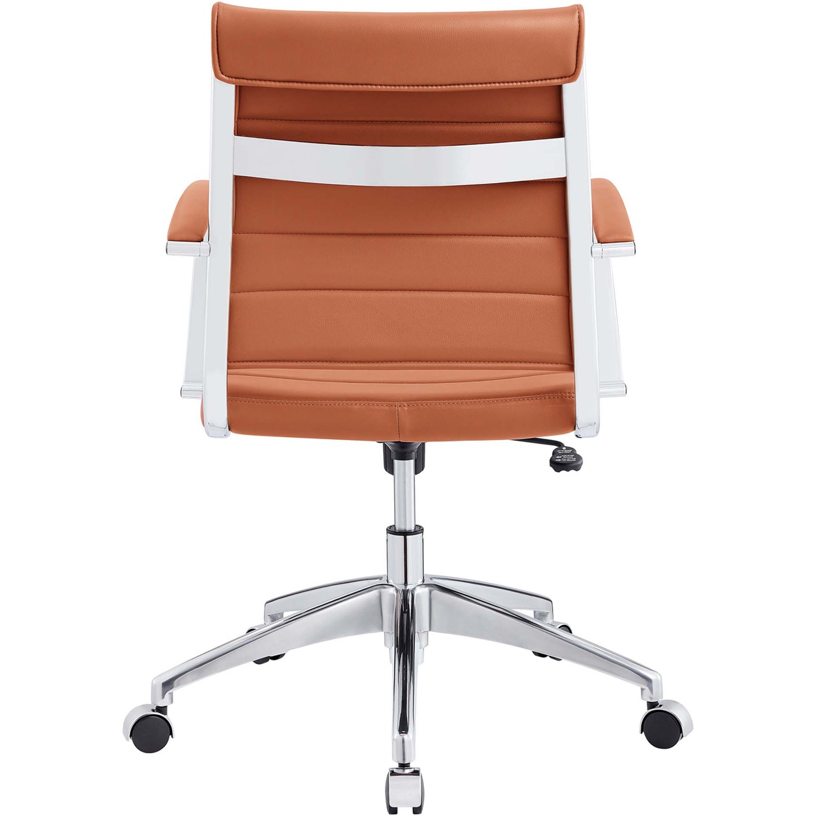 Jiverton Mid Back Office Chair Terracotta
