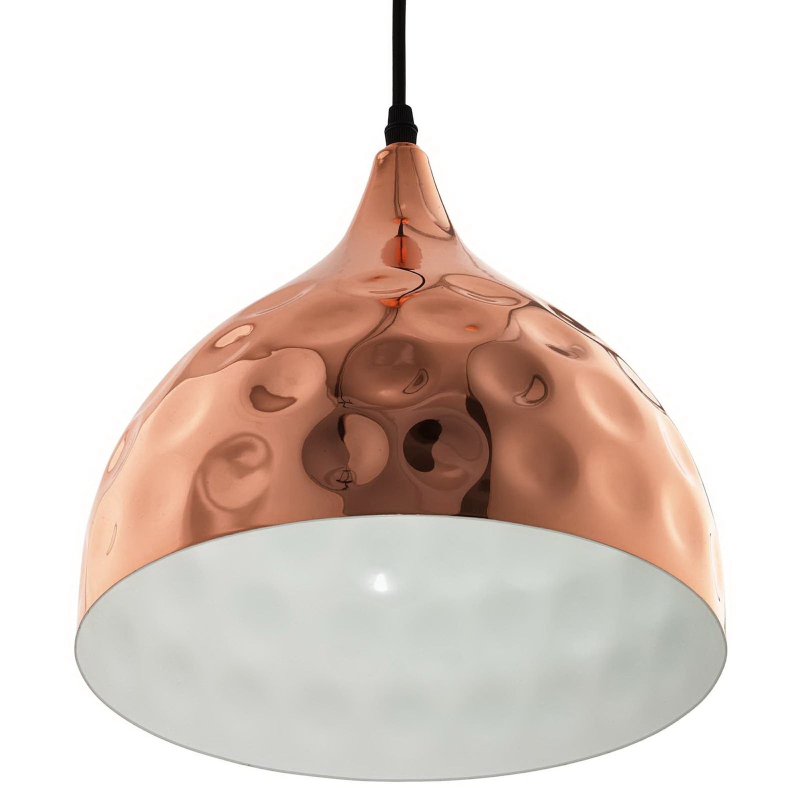 Dimora Bell-Shaped Pendant Light Rose Gold