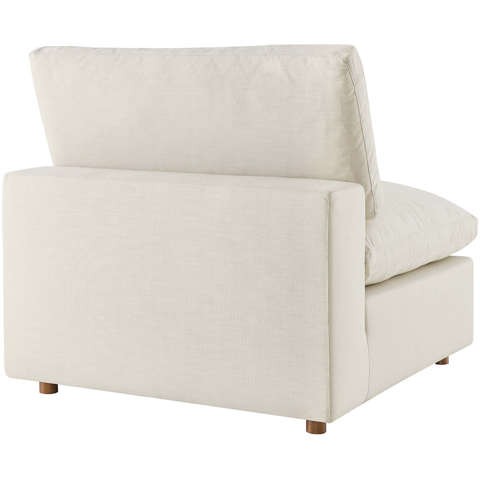 Comino Down Filled Overstuffed Sofa Light Beige