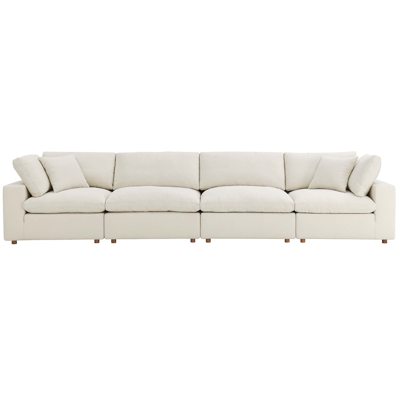 Comino 4 Piece Modular Sectional Sofa Light Beige