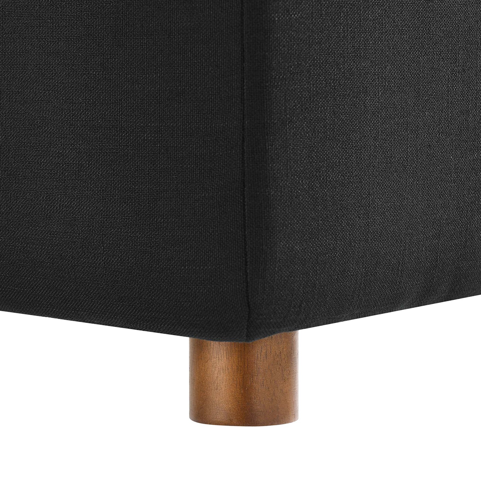 Comino 5 Piece Modular Sectional Sofa Black