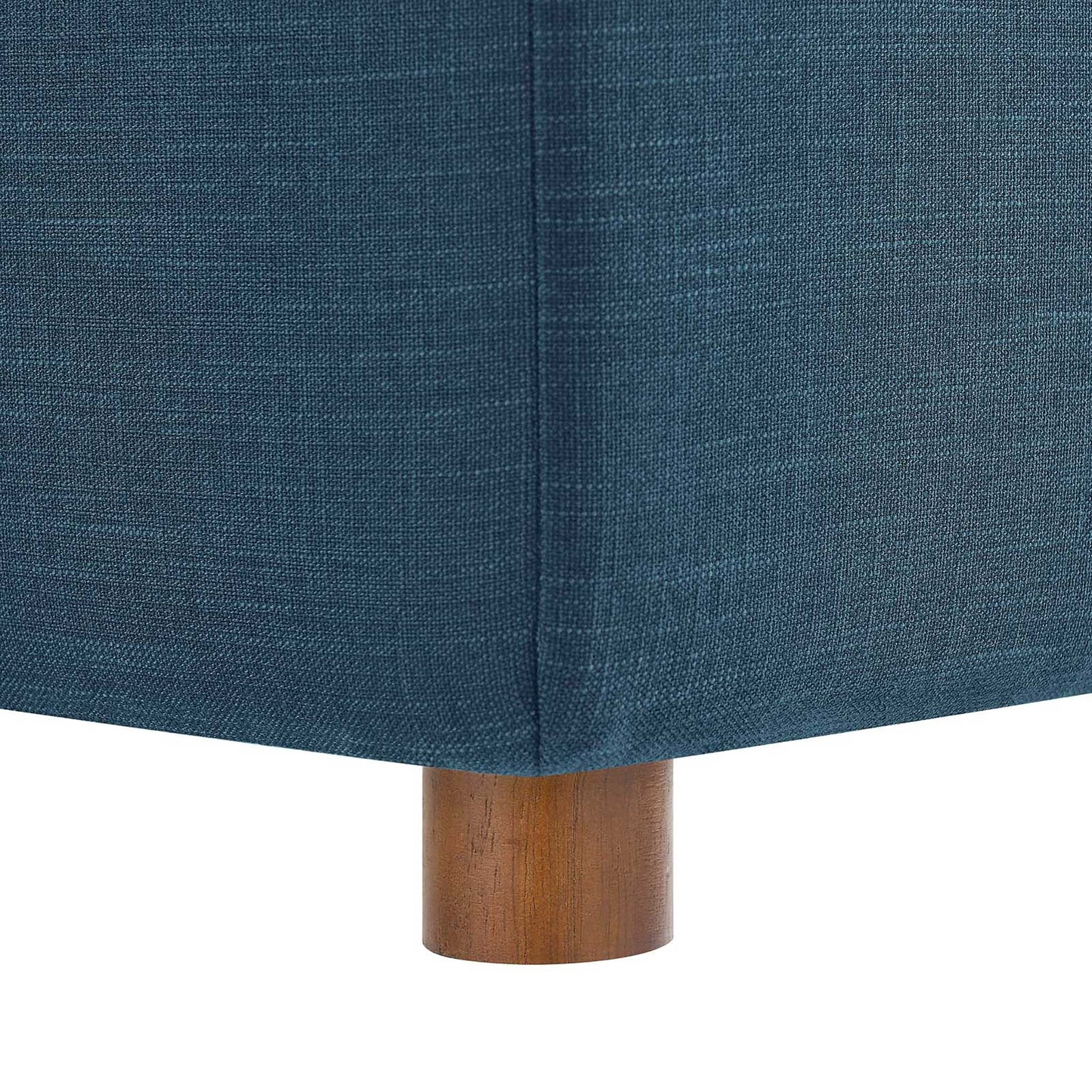 Carmen 5 Piece Armless Modular Sofa Azure