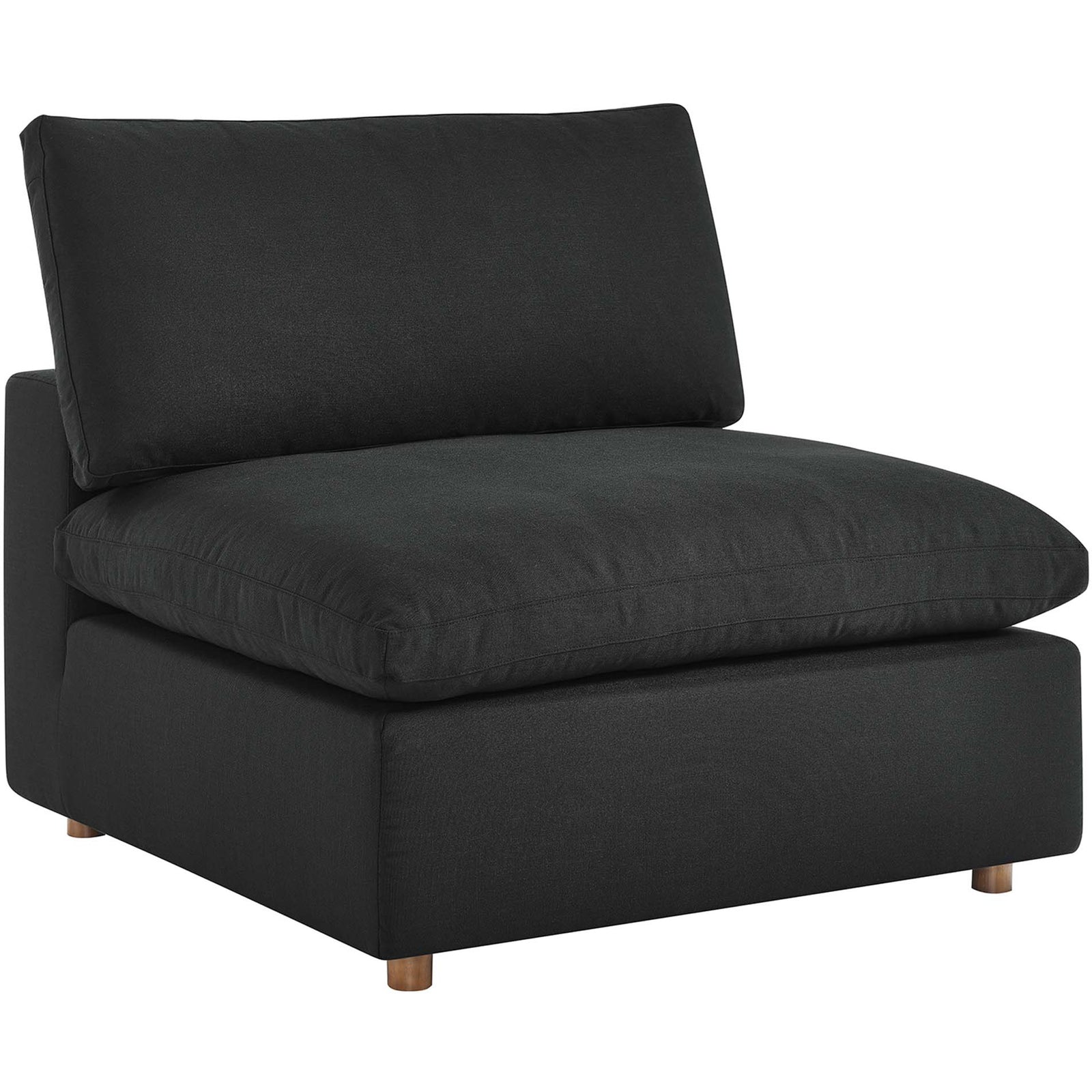 Comino 8 Piece Modular Sectional Sofa Black