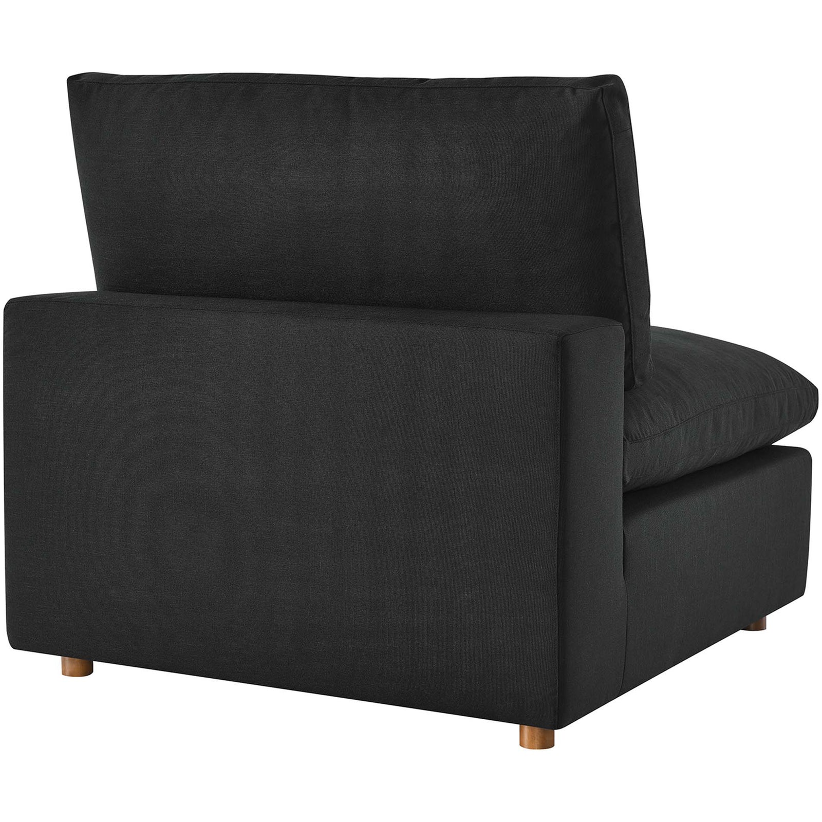 Comino 8 Piece Modular Sectional Sofa Black