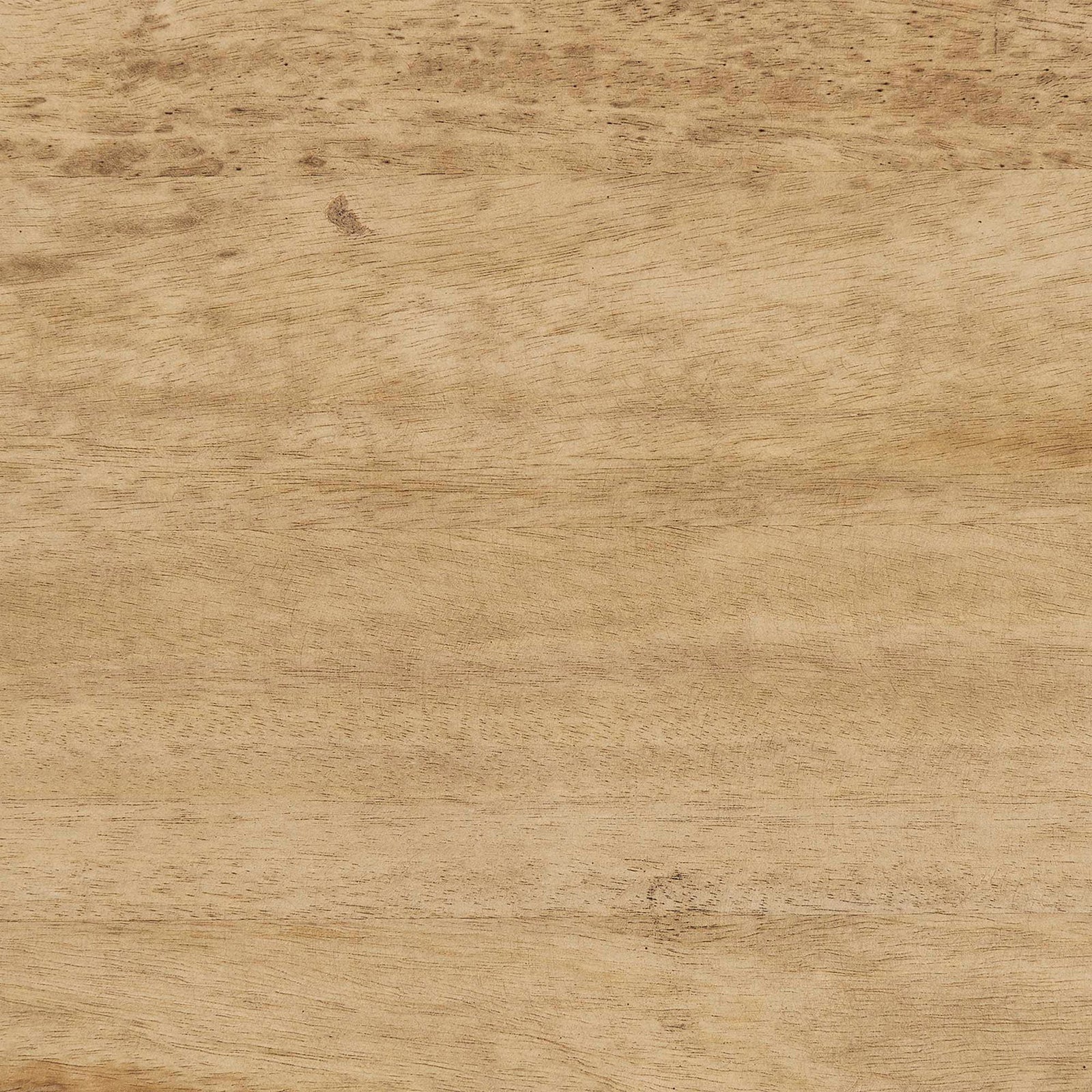 Natural mango wood grain in a warm oak finish with tonal variations. || EEI-6343-OAK || swatch_studio