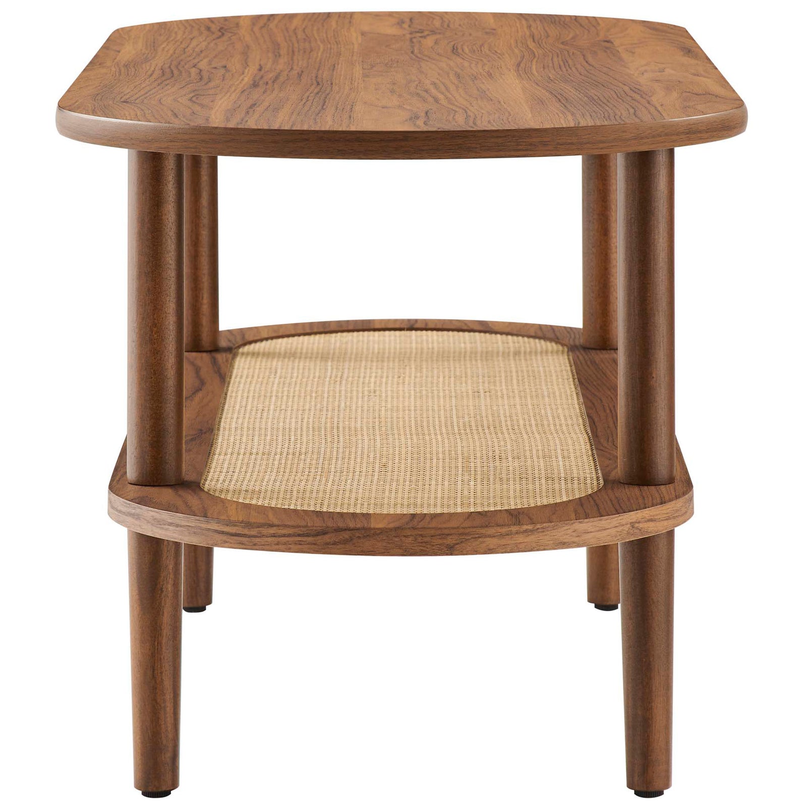 Slim profile with rounded edges and two-tier design that keeps essentials within easy reach. || EEI-6526-WAL || side_studio