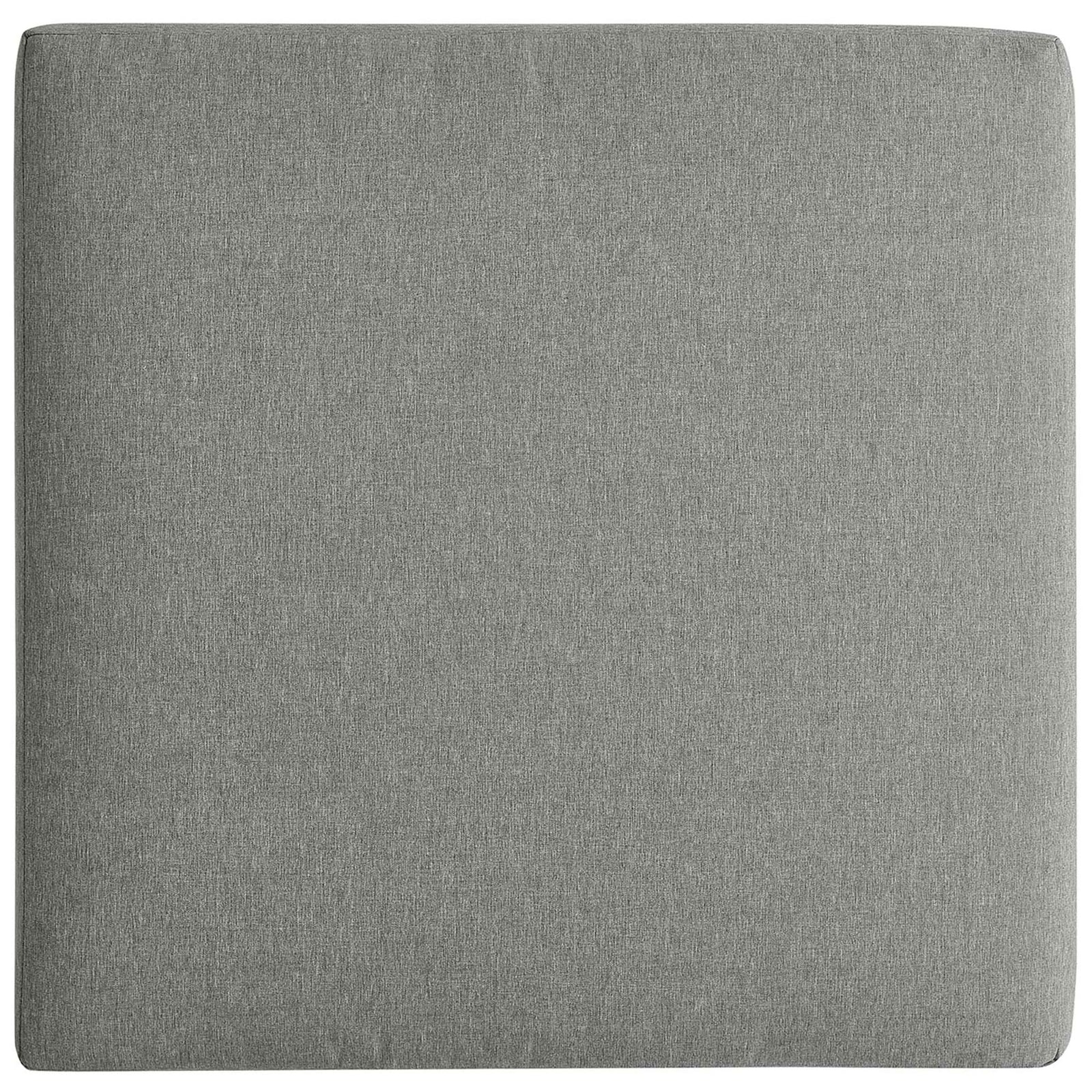 Gray cushion surface showcases smooth, supportive upholstery tailored for outdoor relaxation || EEI-6627-GRY-GRY || detail_studio