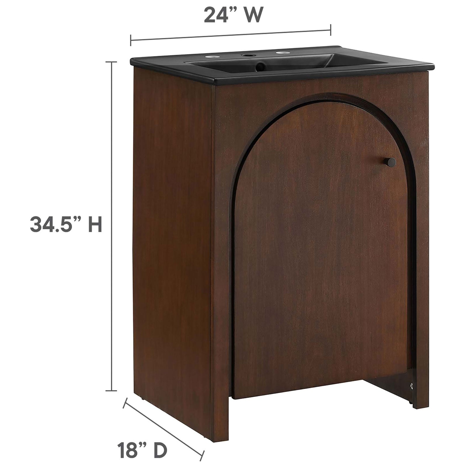 Dimensions clearly labeled for width, height, and depth to simplify planning. || EEI-6789-WAL-BLK || dimension_studio