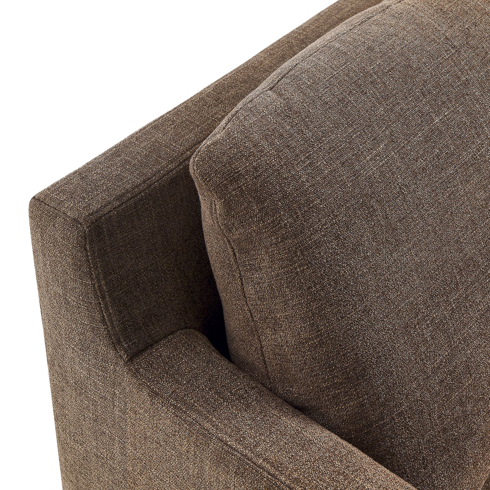 Removable back cushion and tailored slipcover seam || EEI-6910-MOC || detail_studio