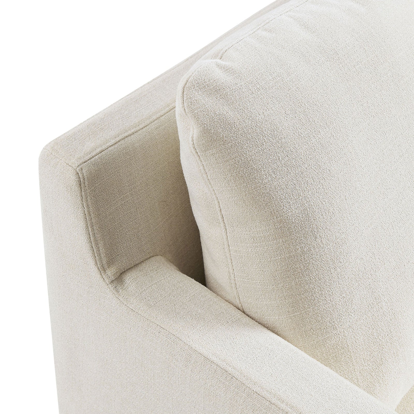 Plush back cushion with removable cover for easy cleaning and lasting comfort || EEI-6910-SAL || detail_studio
